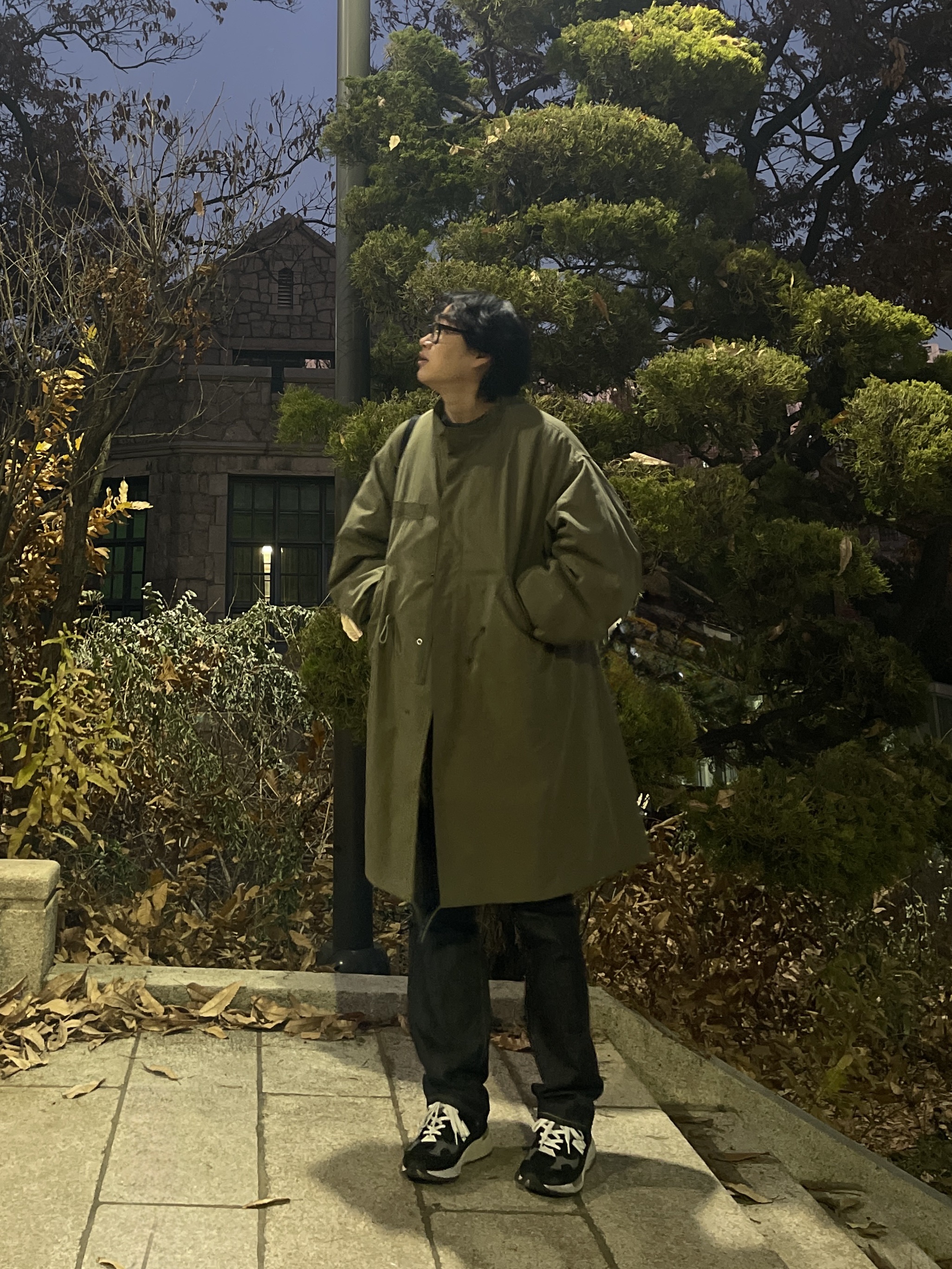 Freak's Store M-65 Mods Coat Liner Set Olive, New Balance 992 Made in USA Black Grey 착용 스타일 - 1