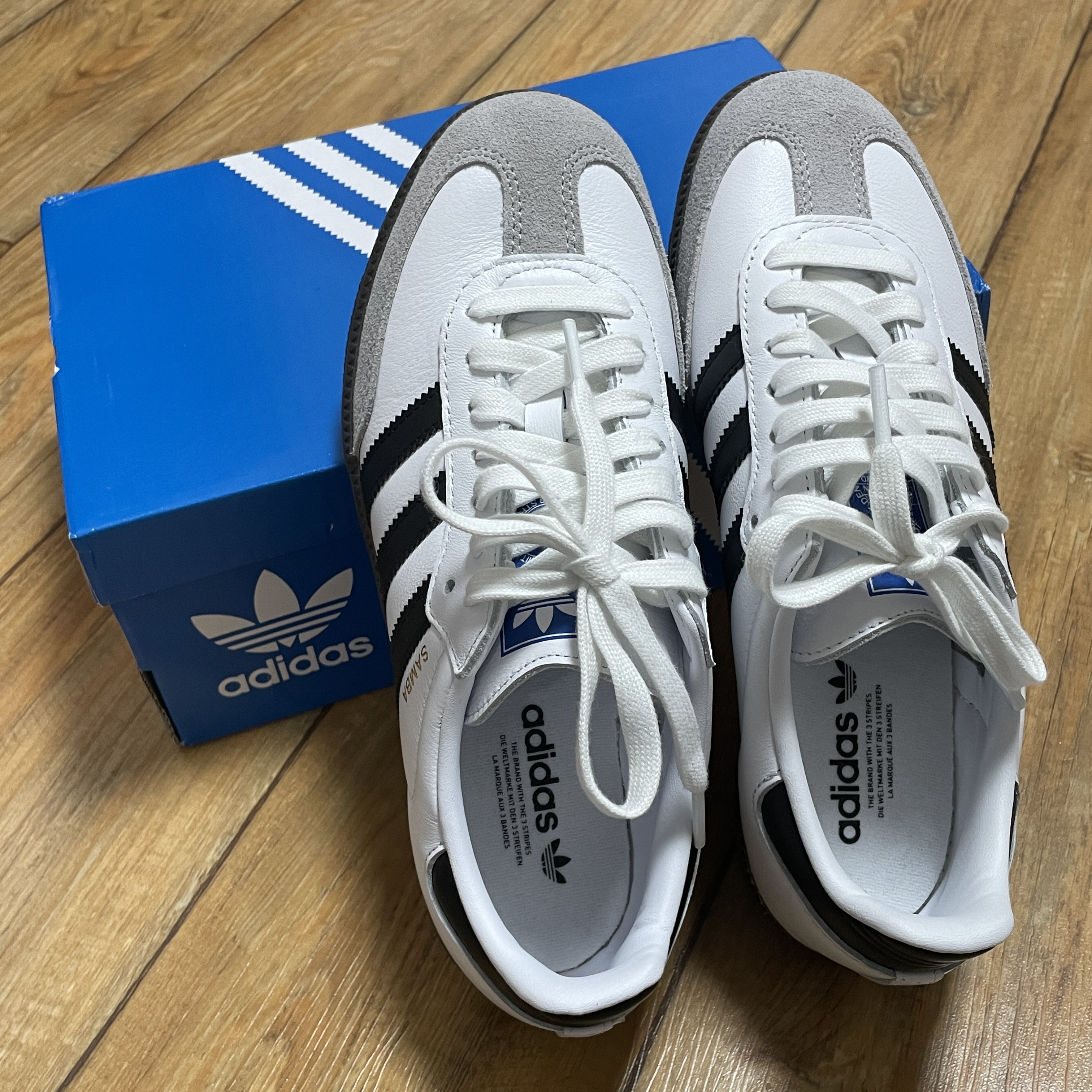 Adidas Samba OG Cloud White 착용 스타일