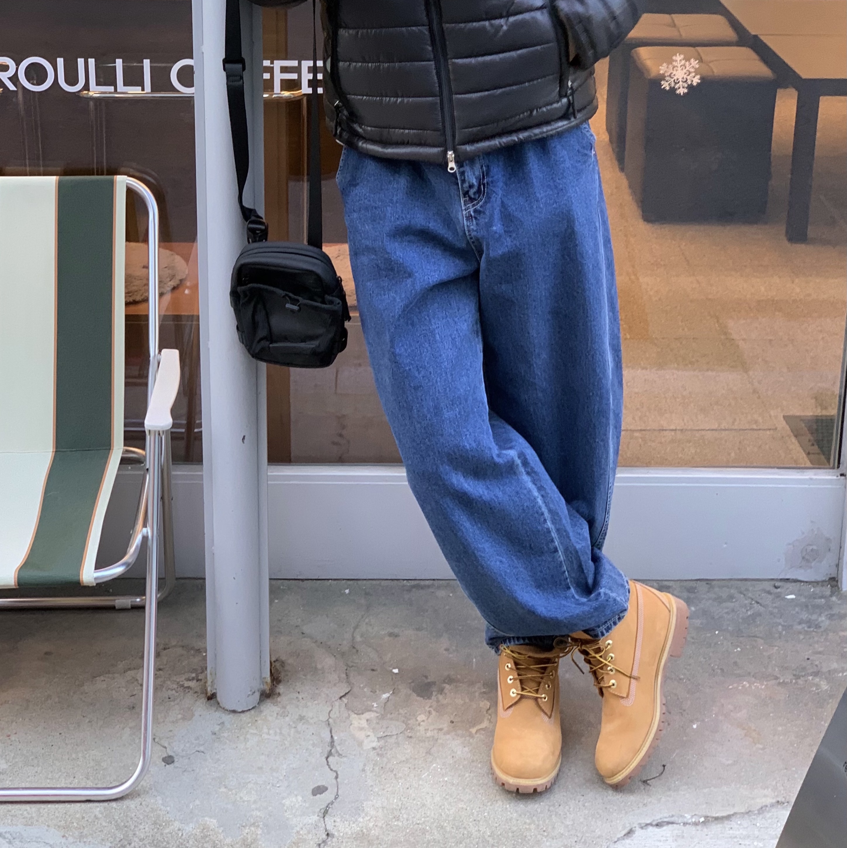 Timberland Premium 6 inch Waterproof Boot Wheat Nubuck - Wide 착용 스타일 - 2