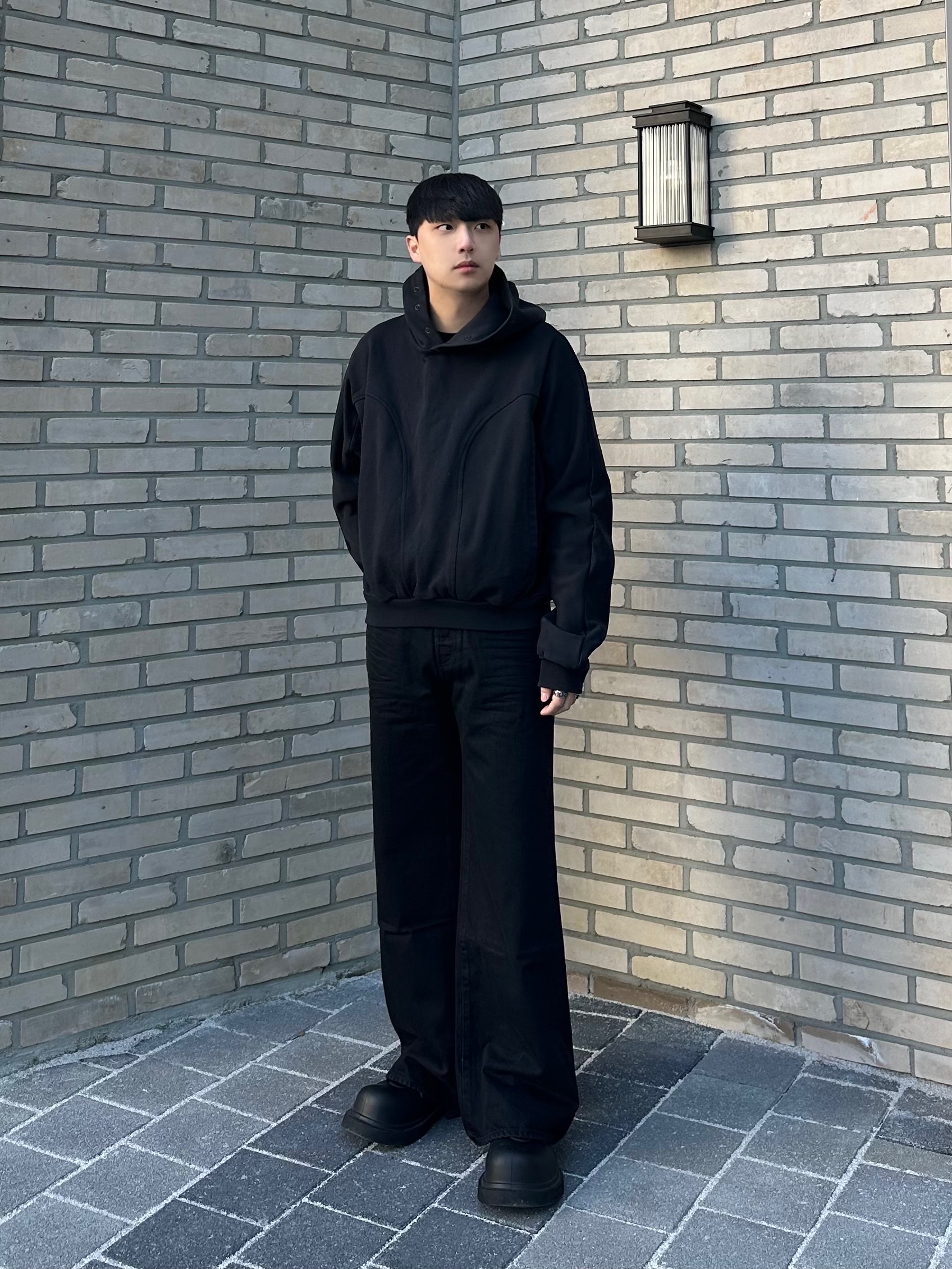 Balenciaga Steroid Derby Black 착용 스타일 - 2