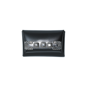 Toga Too Leather Belt Card Case Black - 25SS