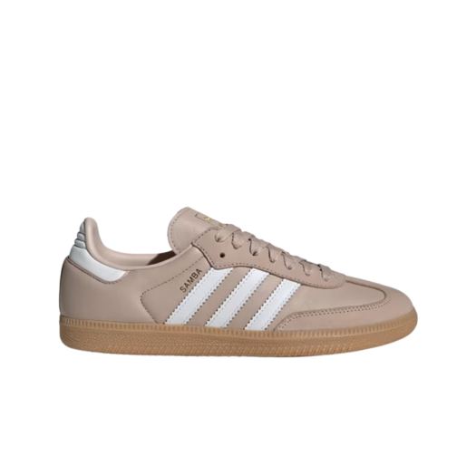 (W) Adidas Originals Samba OG Wonder Taupe Cloud White