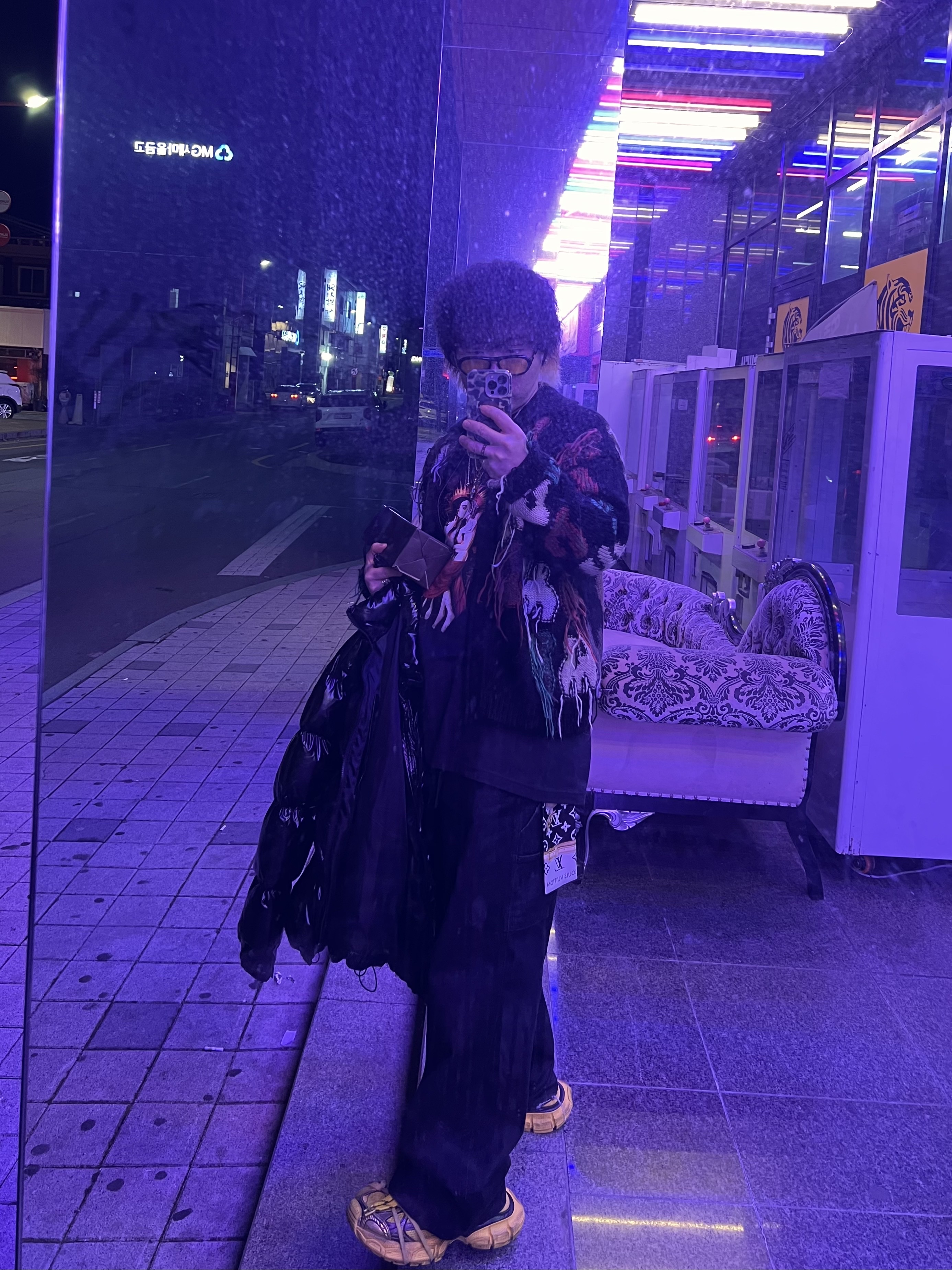 Supreme x Jane's Addiction Ritual T-Shirt Black - 24FW, Balenciaga 3XL Sneakers Yellow Black 착용 스타일 - 1