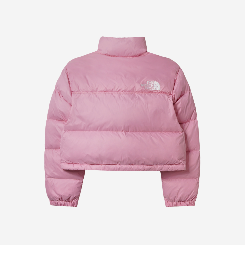 ★[THE NORTH FACE]★W'S NUPTSE SHORT JACKET / PASTEL_PINK★ The North Face Women's Nuptse Short Jacket Pastel Pink