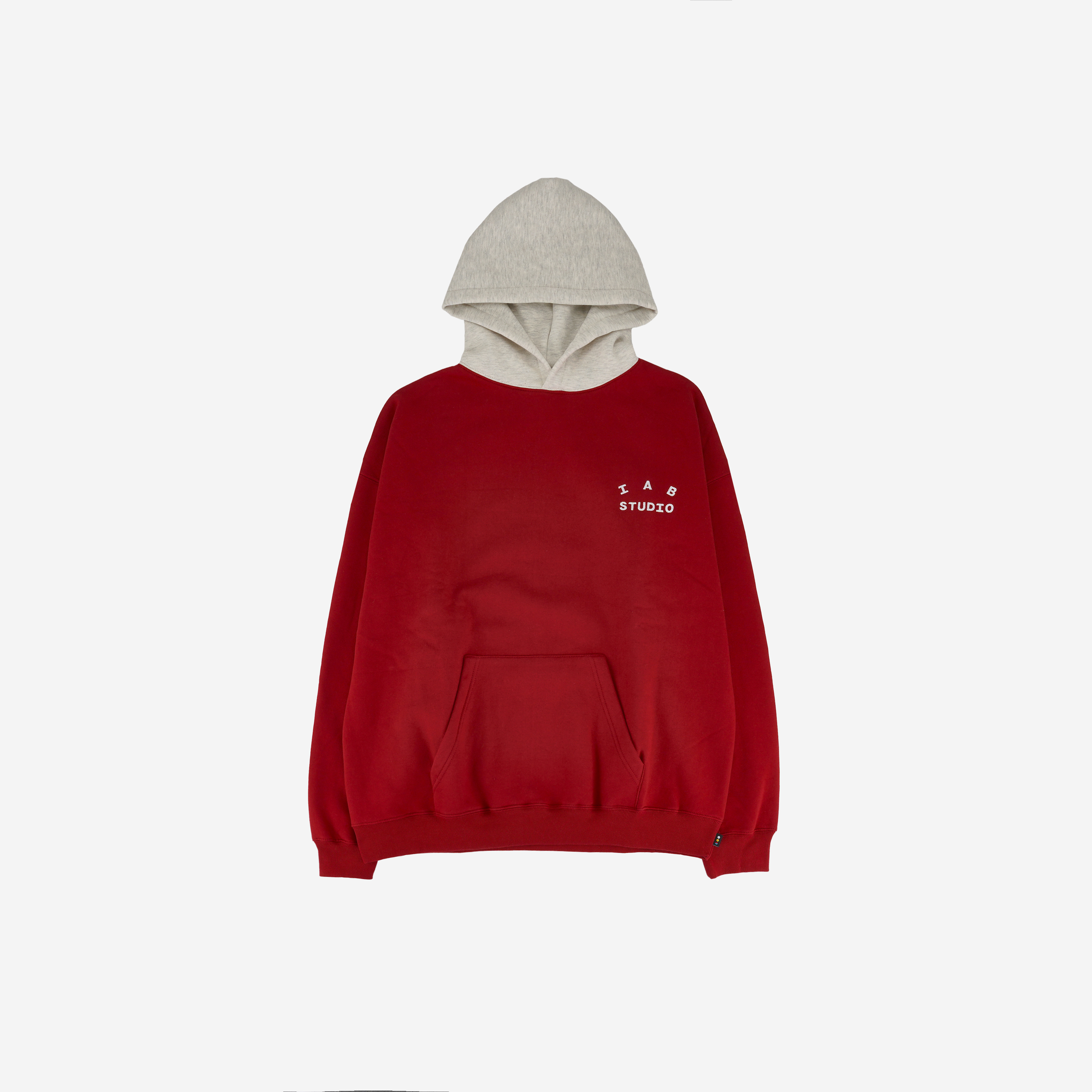 【IAB STUDIO】24 Christmas Hoodie Burgundy Oatmeal a_0e4714ab484e452cb3b6193a3714