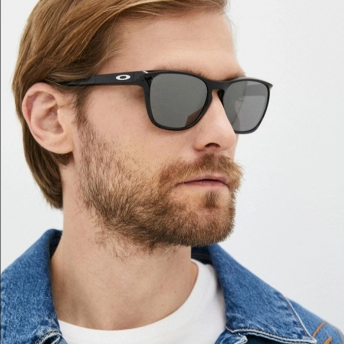 Oakley Manorburn Black Ink Frame Prizm Black Lenses High Bridge Fit 착용 스타일