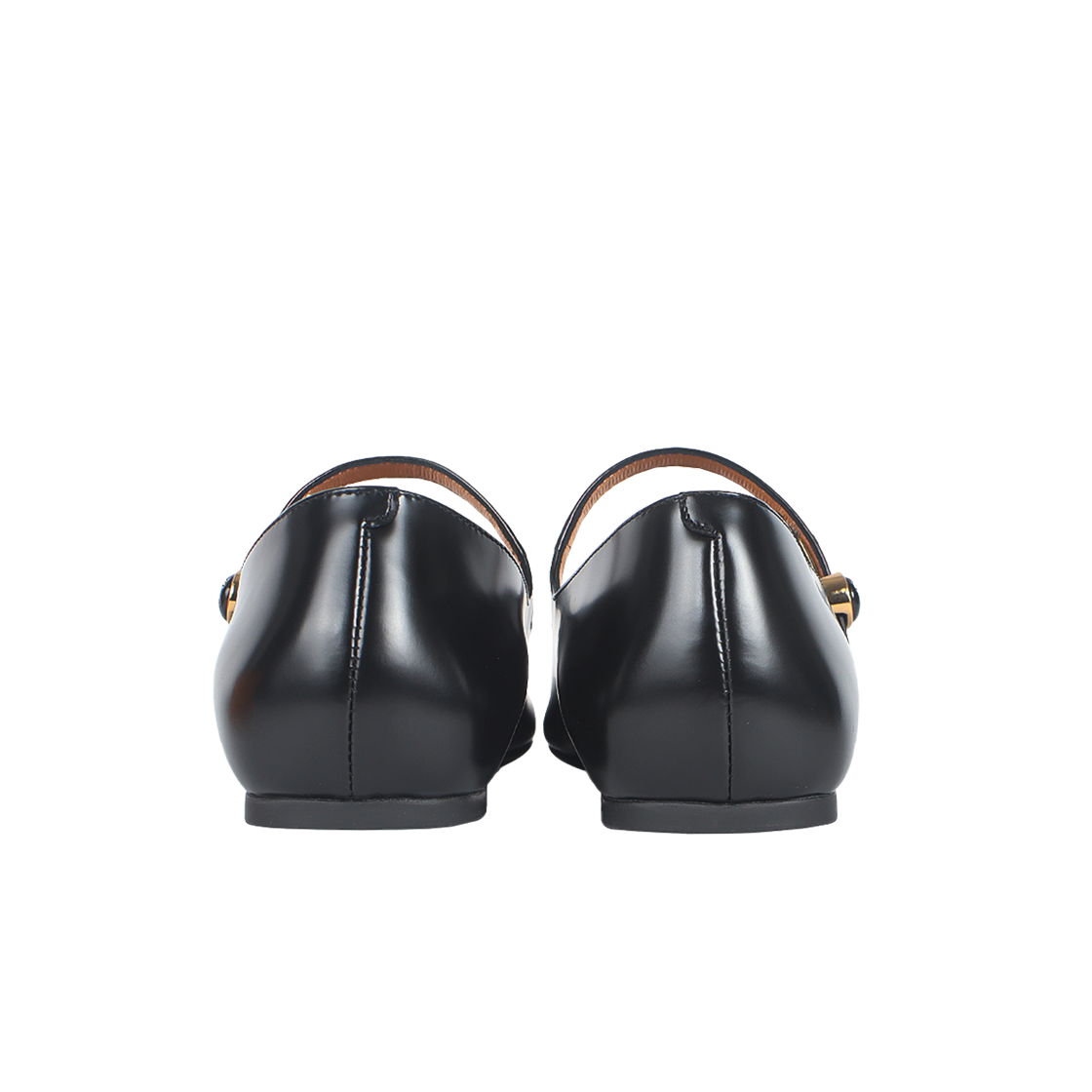 (W) 토즈 레더 발레리나 블랙((W) Tod's Ballerinas in Leather Black) - 3