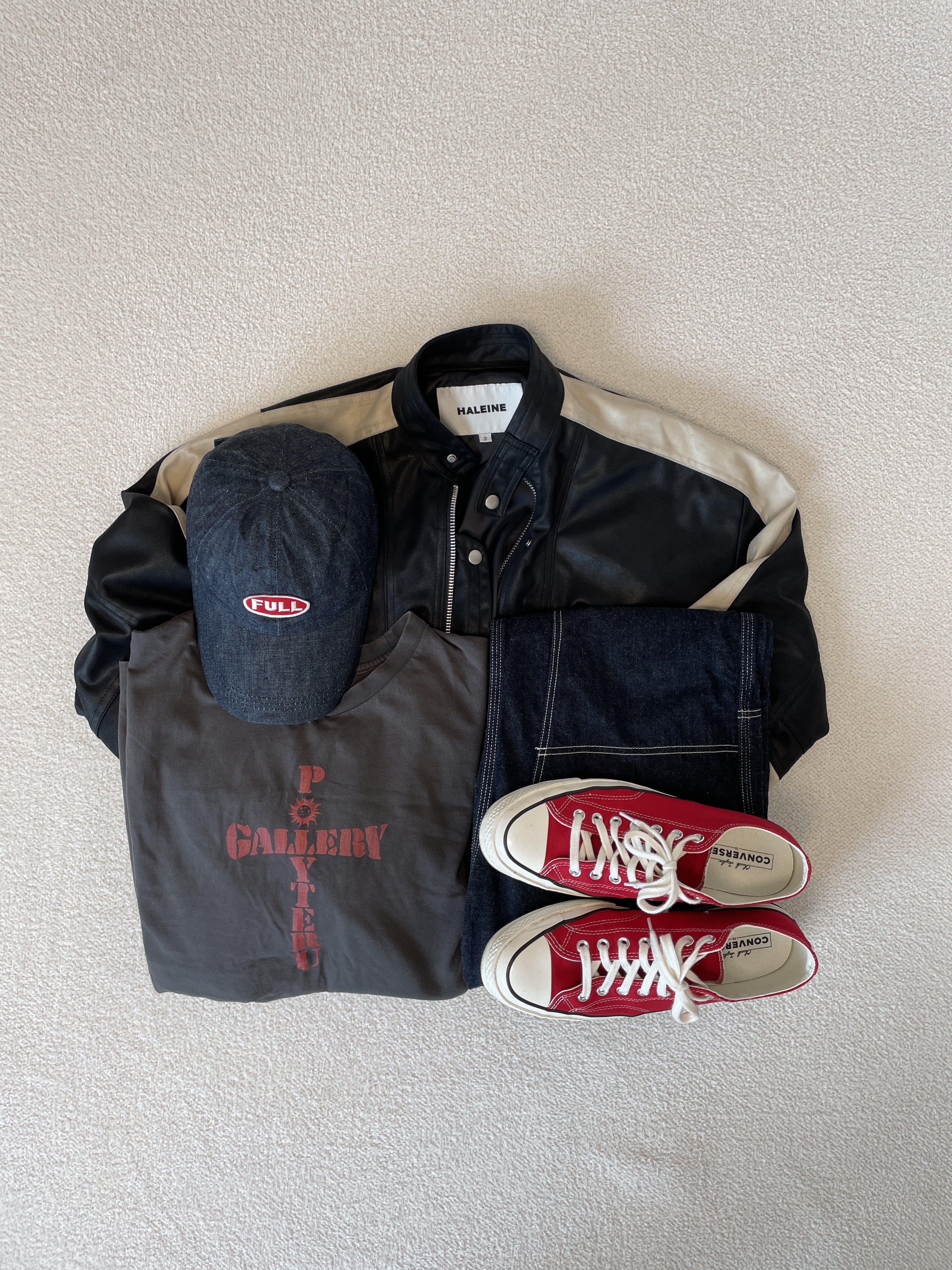 Converse Chuck 70 Ox Vintage Canvas Enamel Red 착용 스타일 - 6