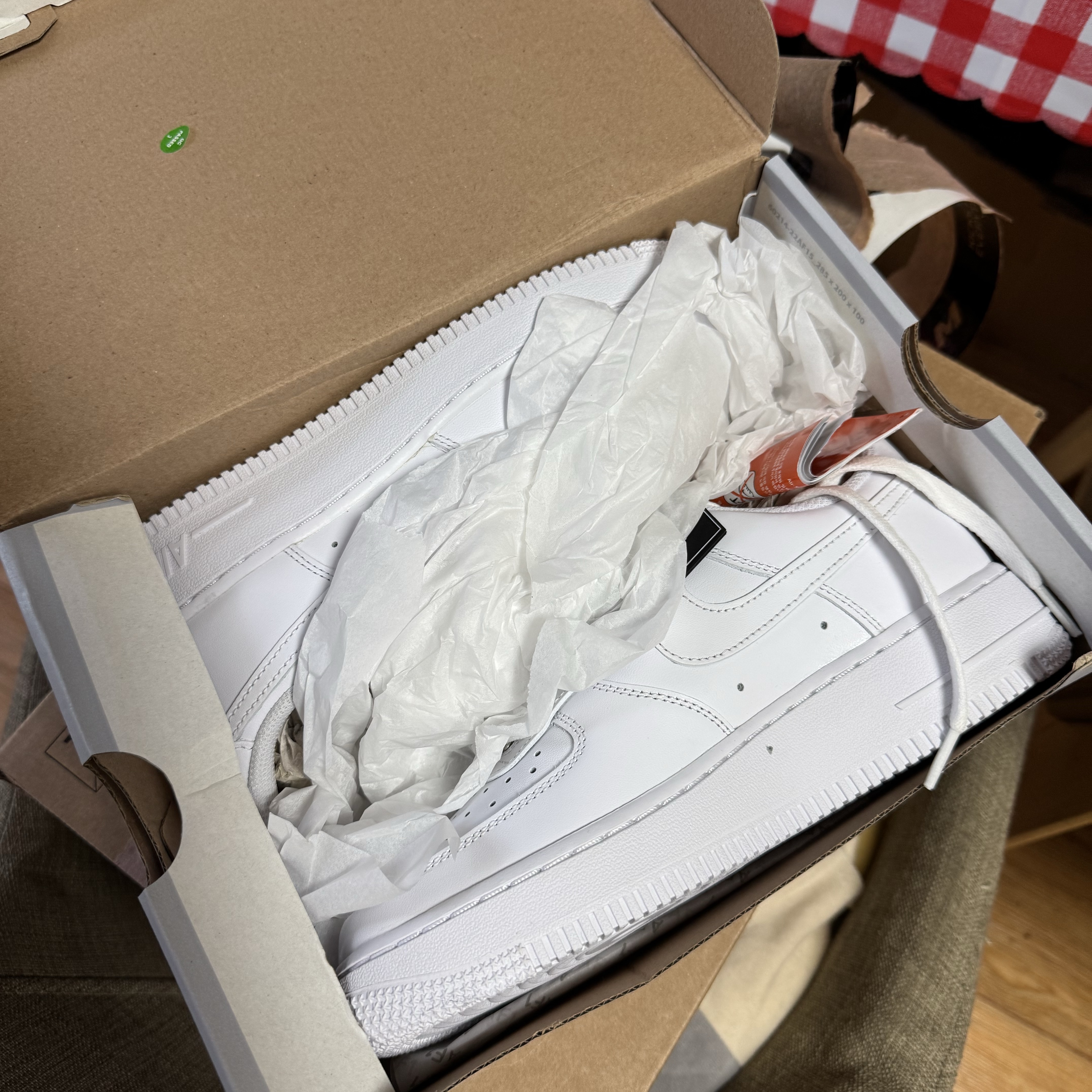 (W) Nike Air Force 1 '07 Low White 착용 스타일 - 3