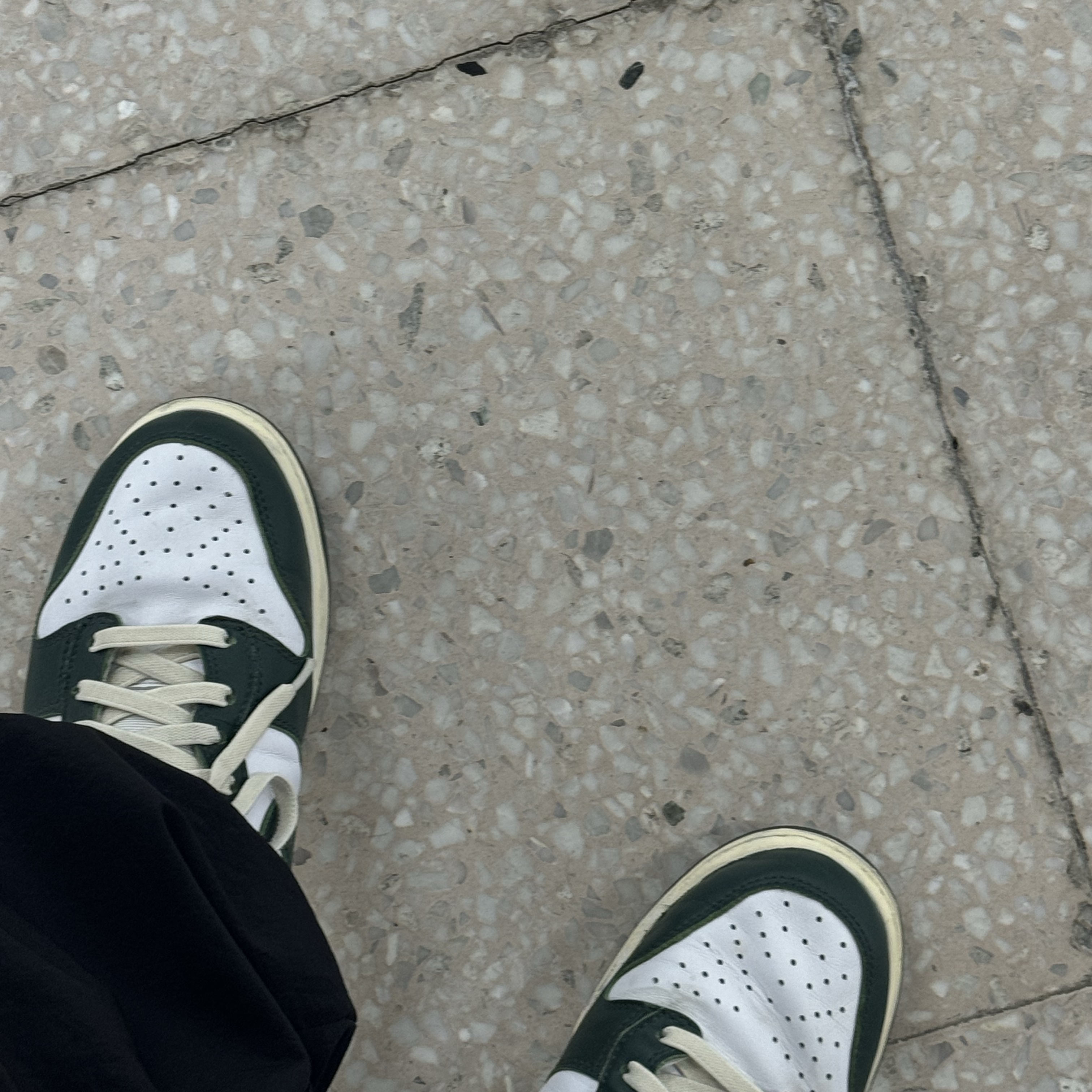 Nike Dunk High SP Spartan Green 착용 스타일