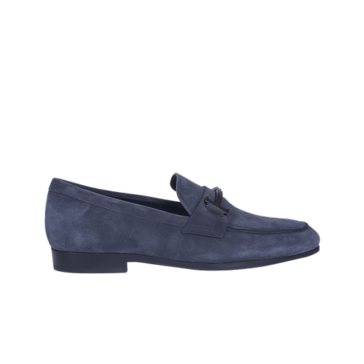 Tod's Suede Loafers Blue