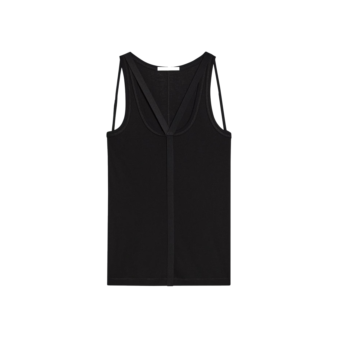 헬무트 랭 우먼 스트랩 레이서 탱크 블랙 - 25SS(Helmut Lang Women Strap Racer Tank Black - 25SS)