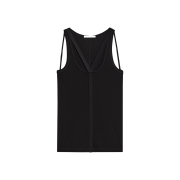 Helmut Lang Women Strap Racer Tank Black - 25SS