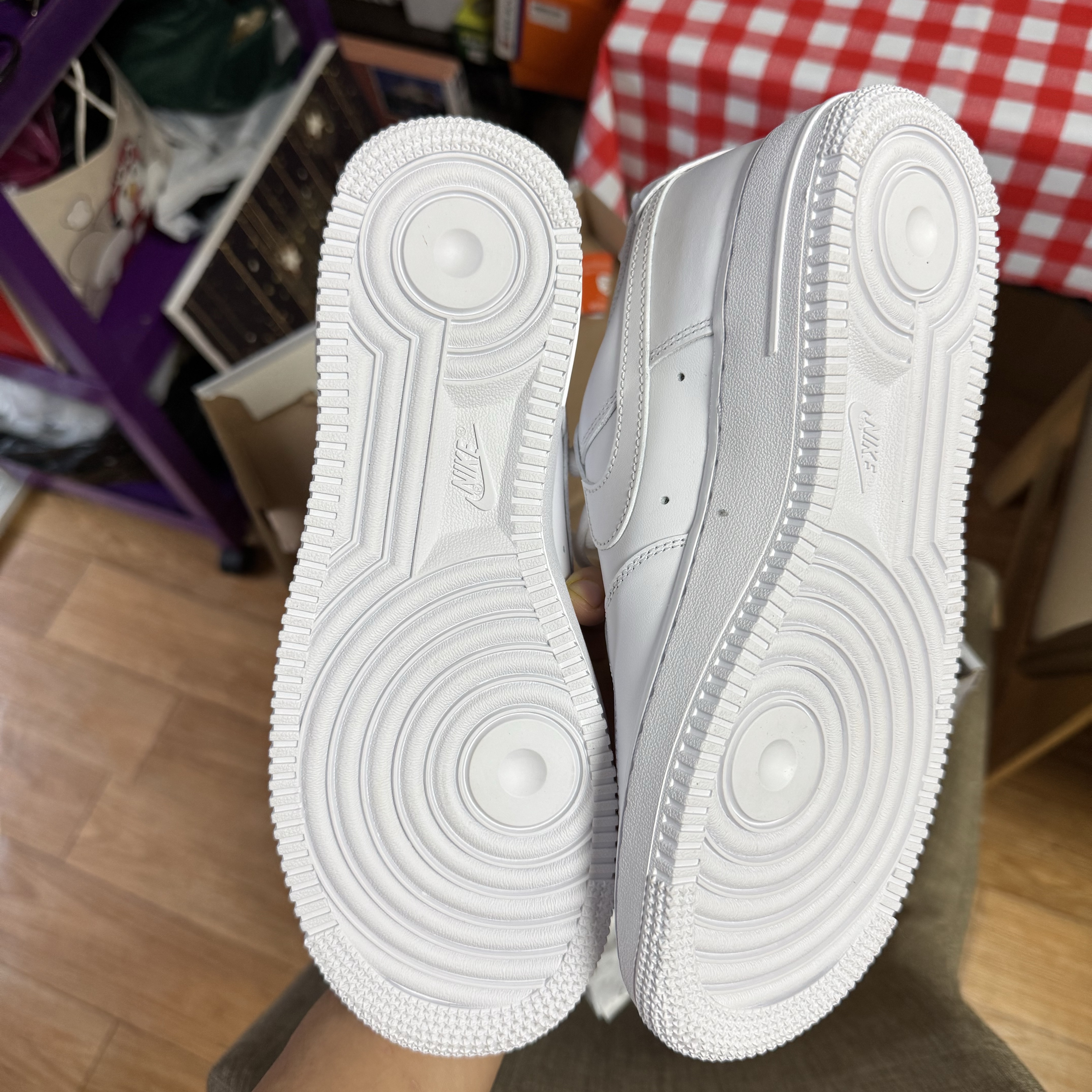 (W) Nike Air Force 1 '07 Low White 착용 스타일 - 2