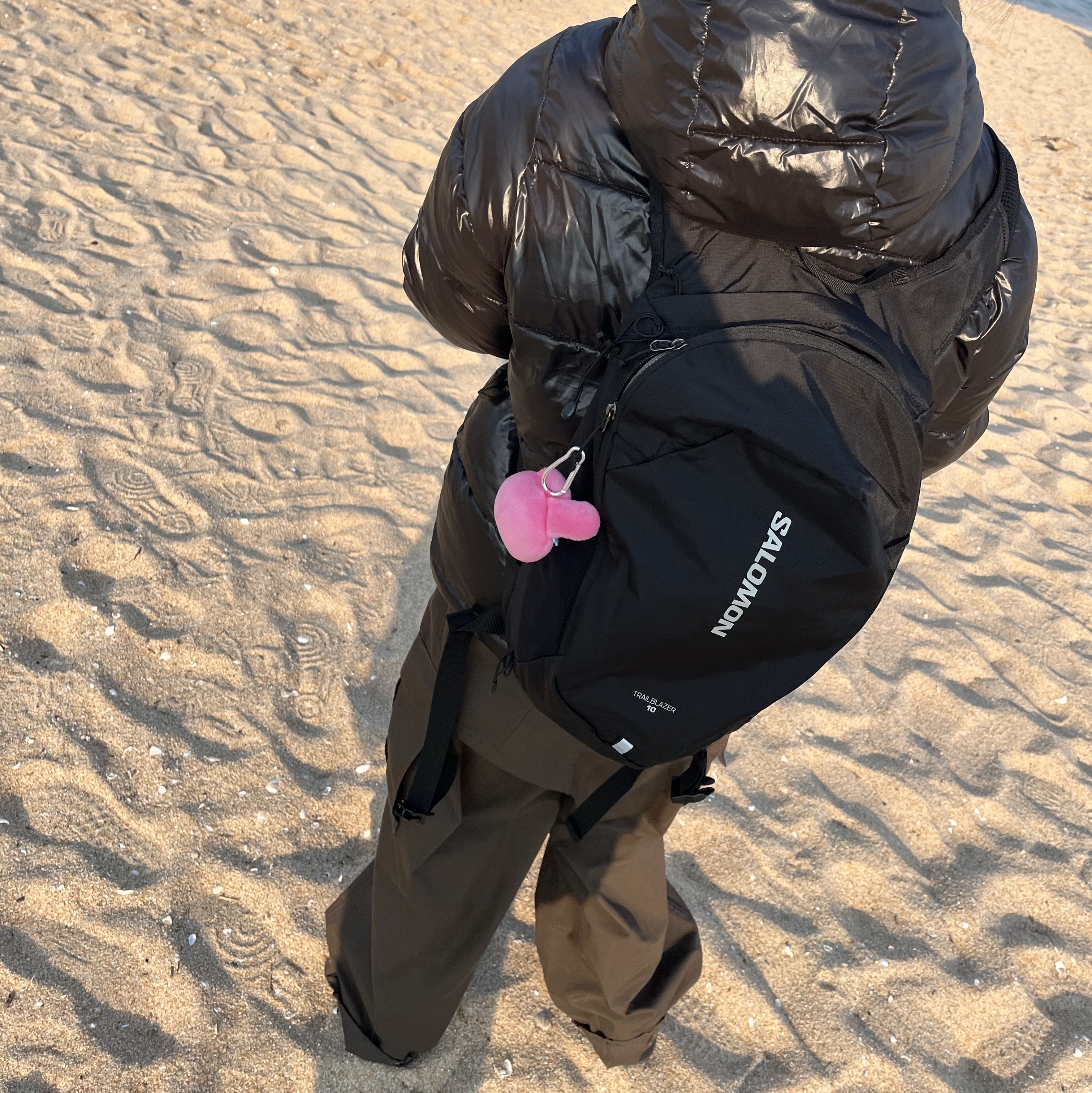 Salomon Trailblazer 10 Black 착용 스타일