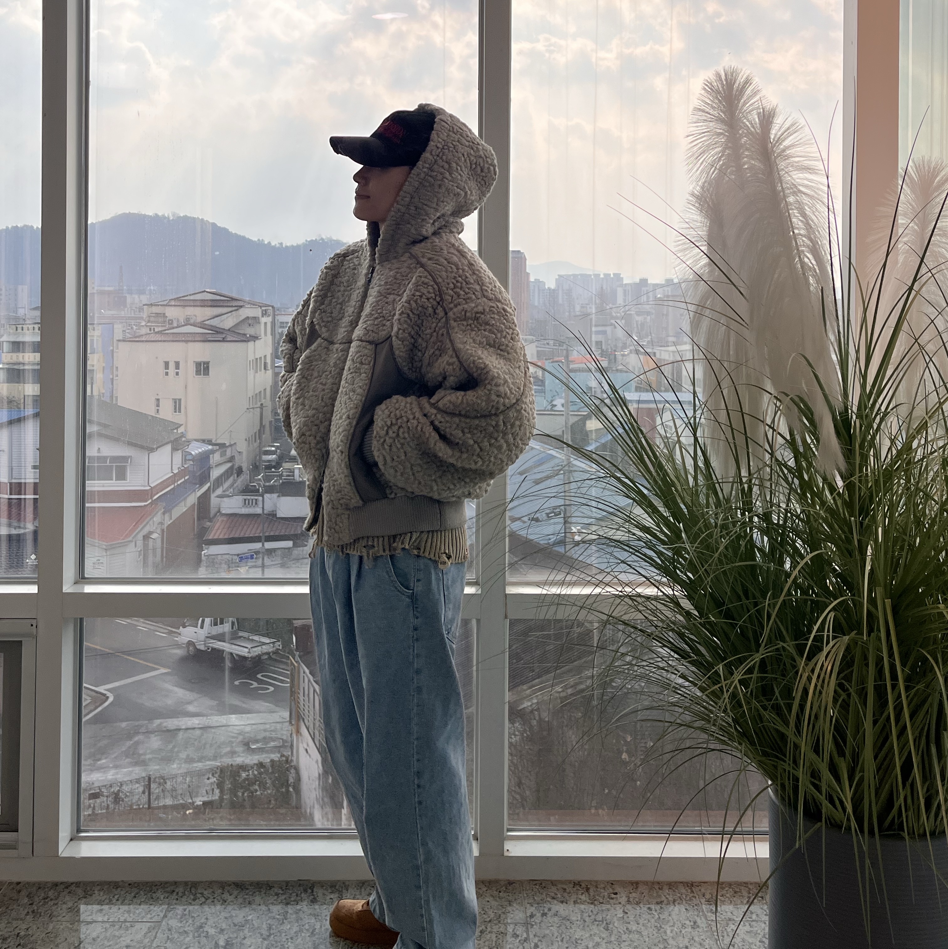 Etce New Vision Camo Cap Forest Green, Nike Air Force 1 '07 WB Flax 착용 스타일 - 5