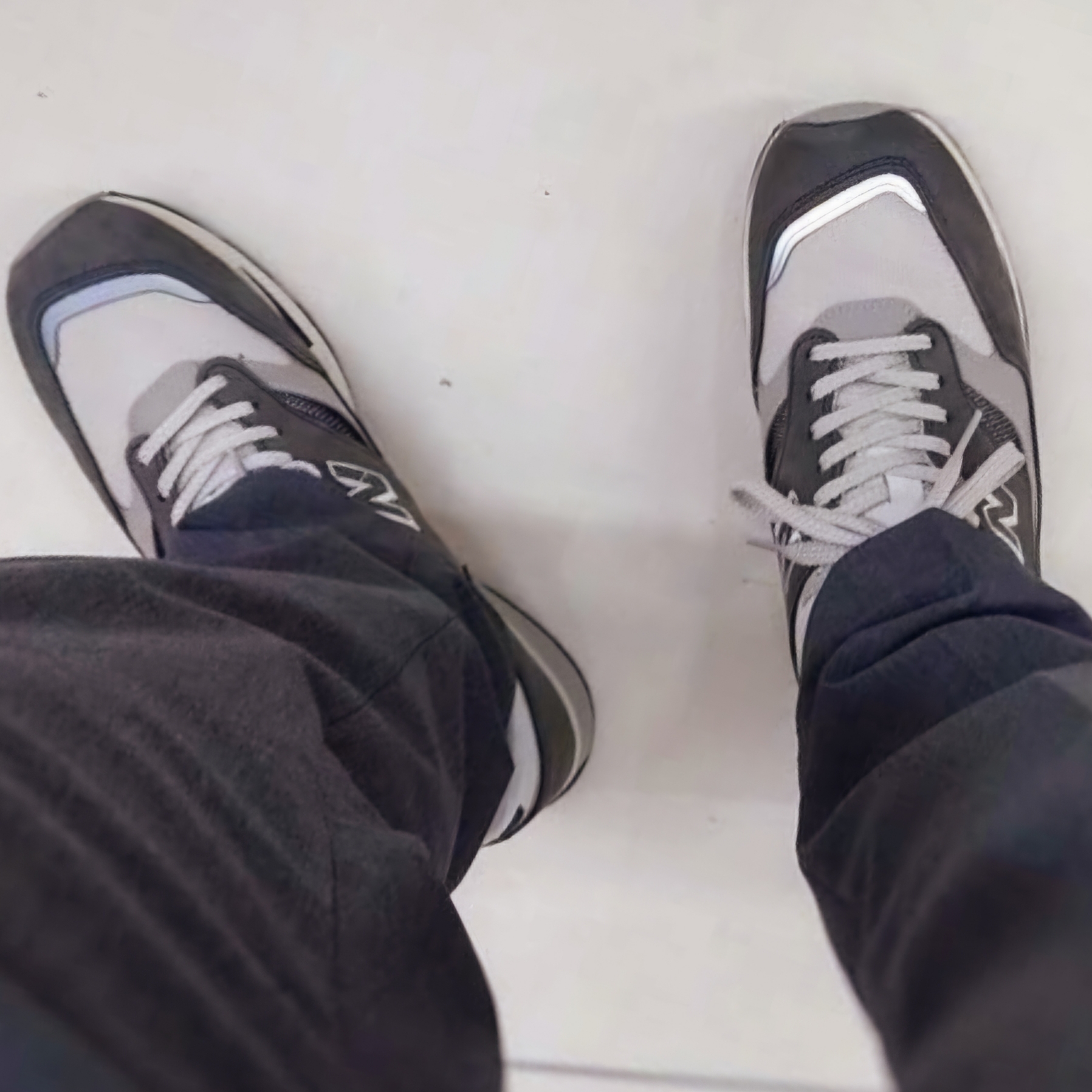 New Balance 1500 Made in UK 35th Anniversary Grey 착용 스타일