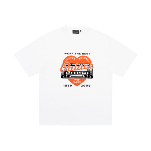 Palace x Carhartt WIP Heart T-Shirt White - 24FW