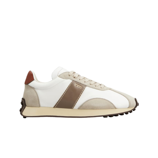 Tod's T Vintage Sneakers Beige White