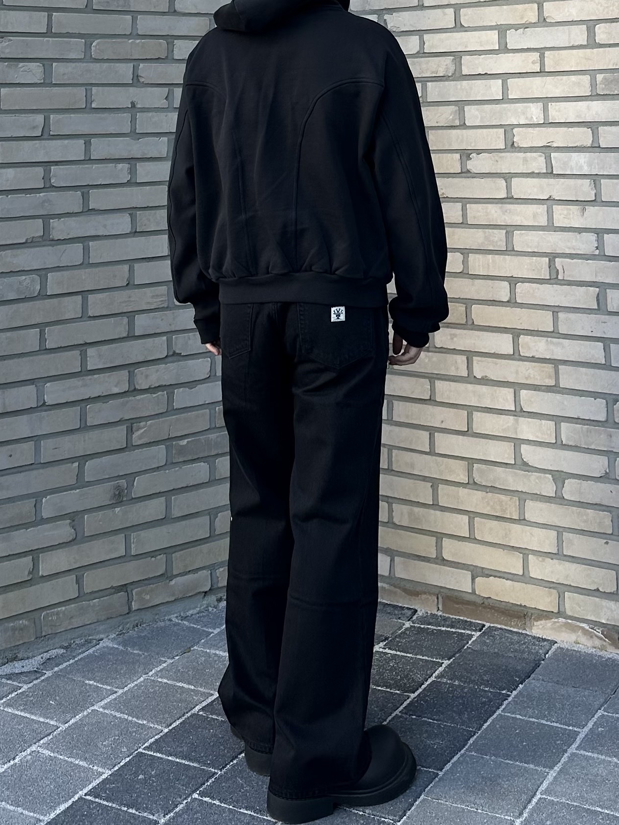Balenciaga Steroid Derby Black 착용 스타일 - 4