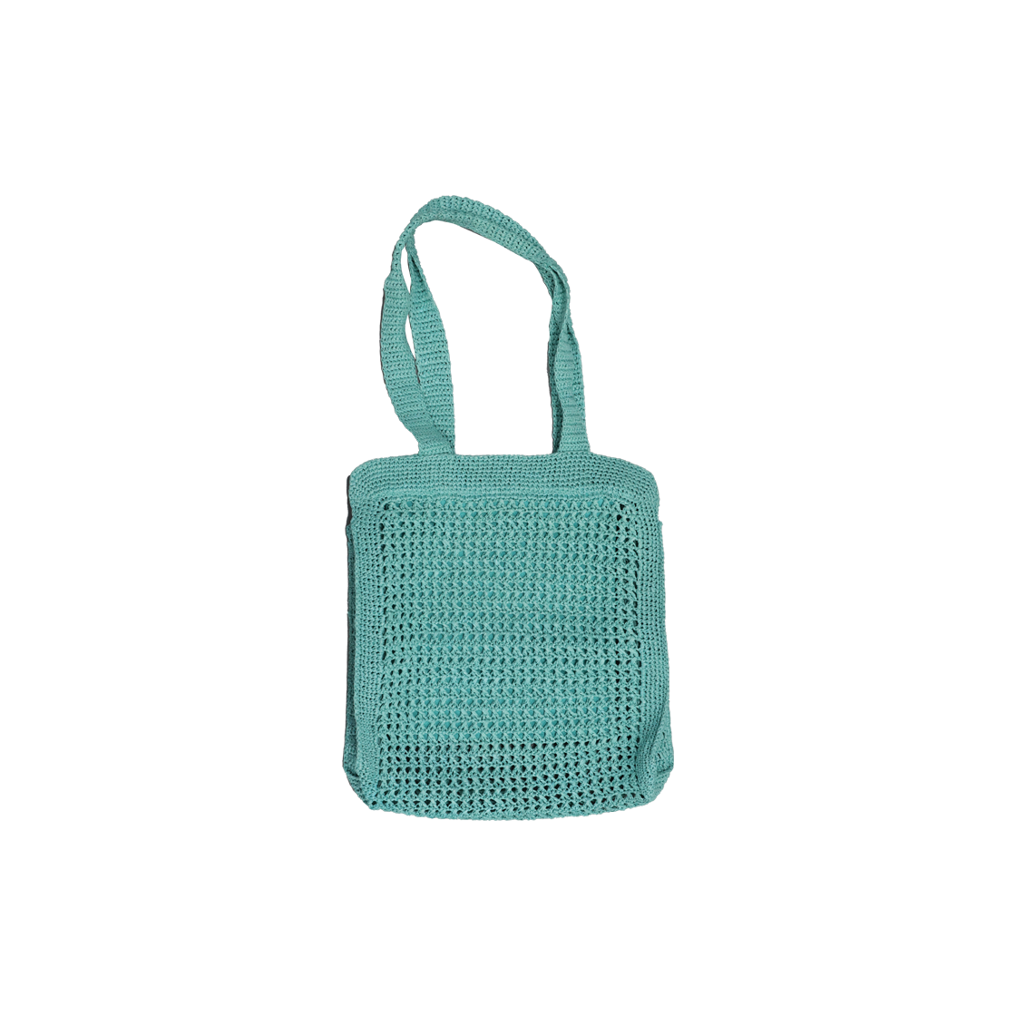 5BG230 Miu Miu Fabric Tote Bag Jade Green - #2