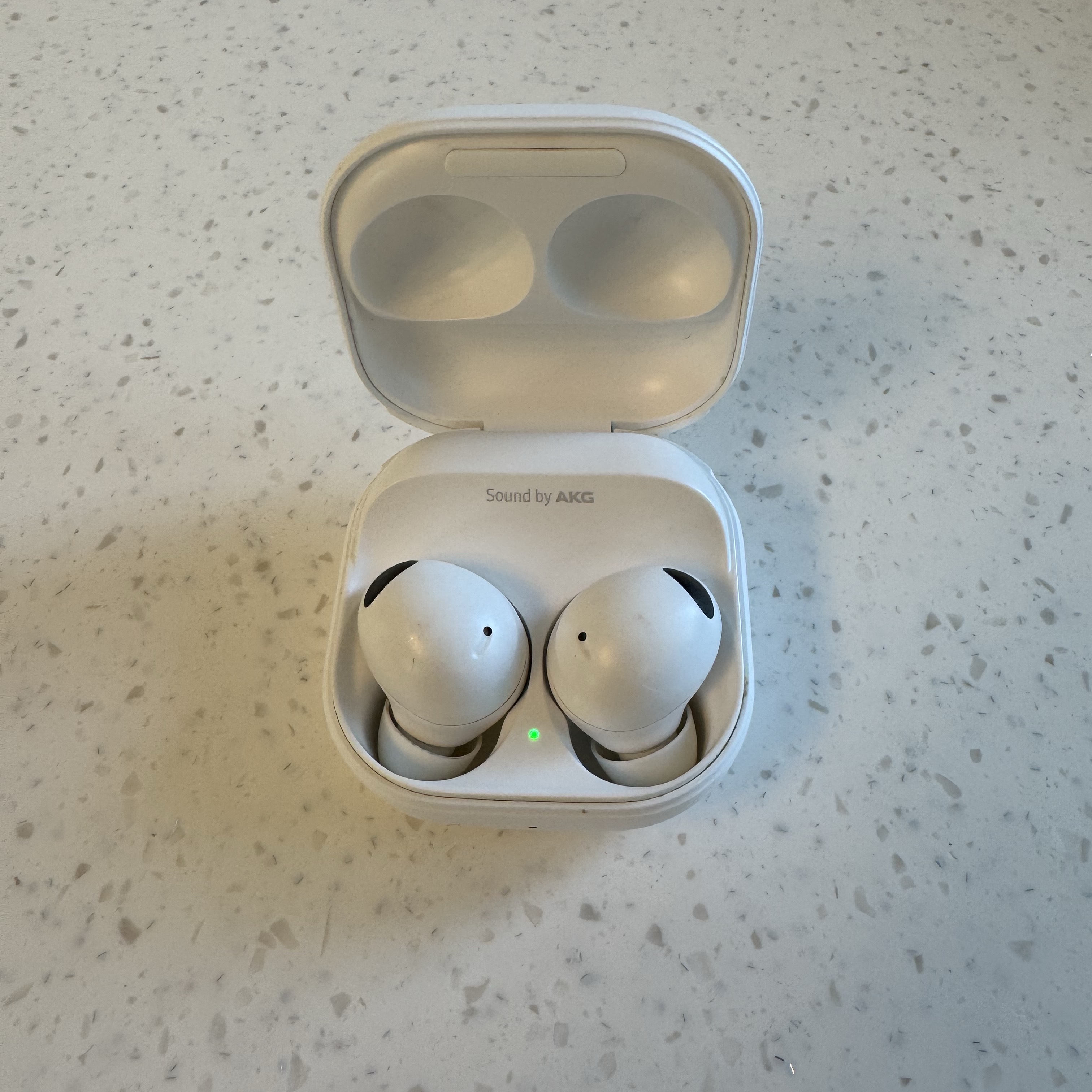 Samsung Galaxy Buds2 Pro White (Korean Ver.) 착용 스타일
