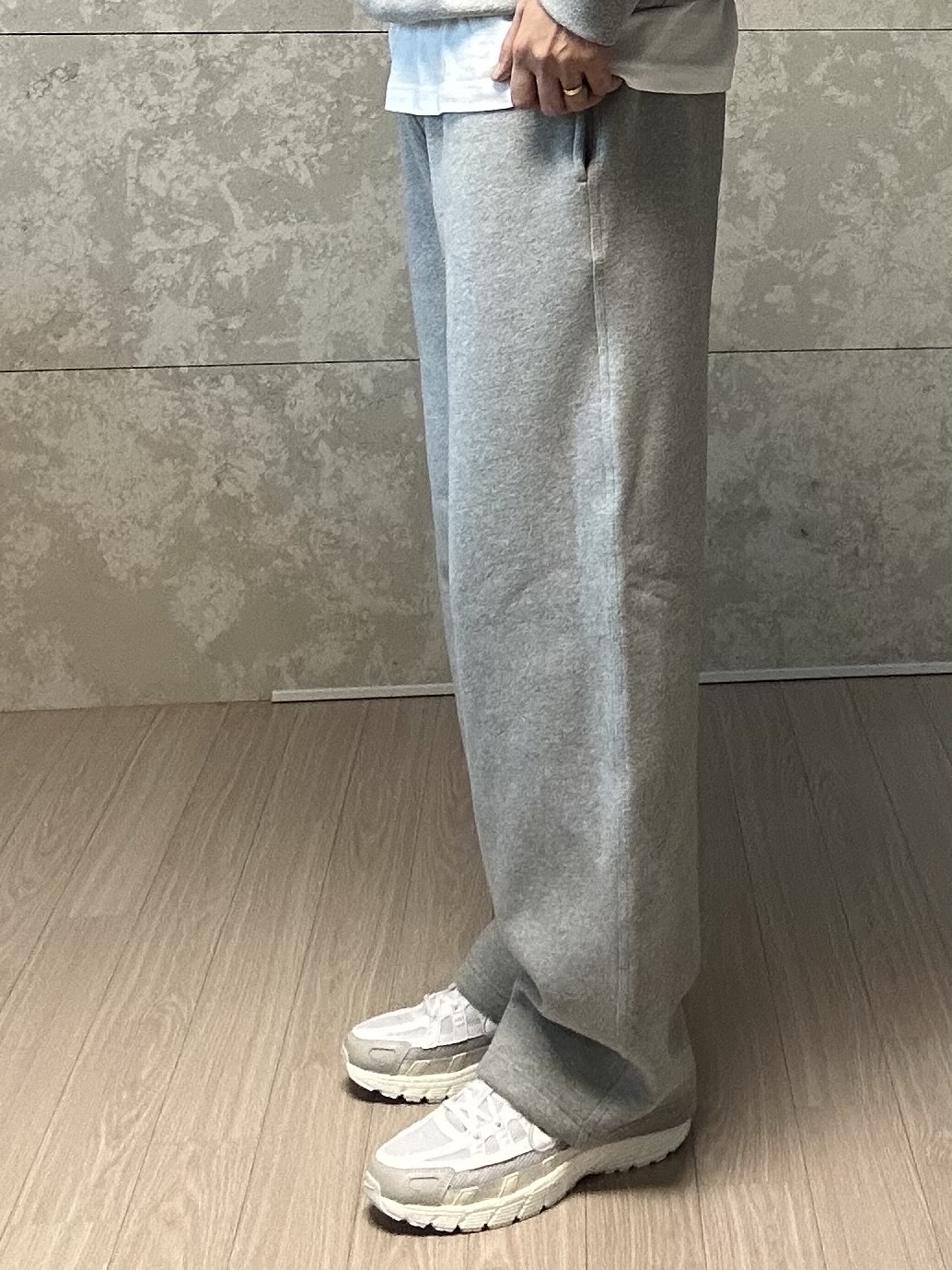 Nike P-6000 White Sail 착용 스타일 - 2