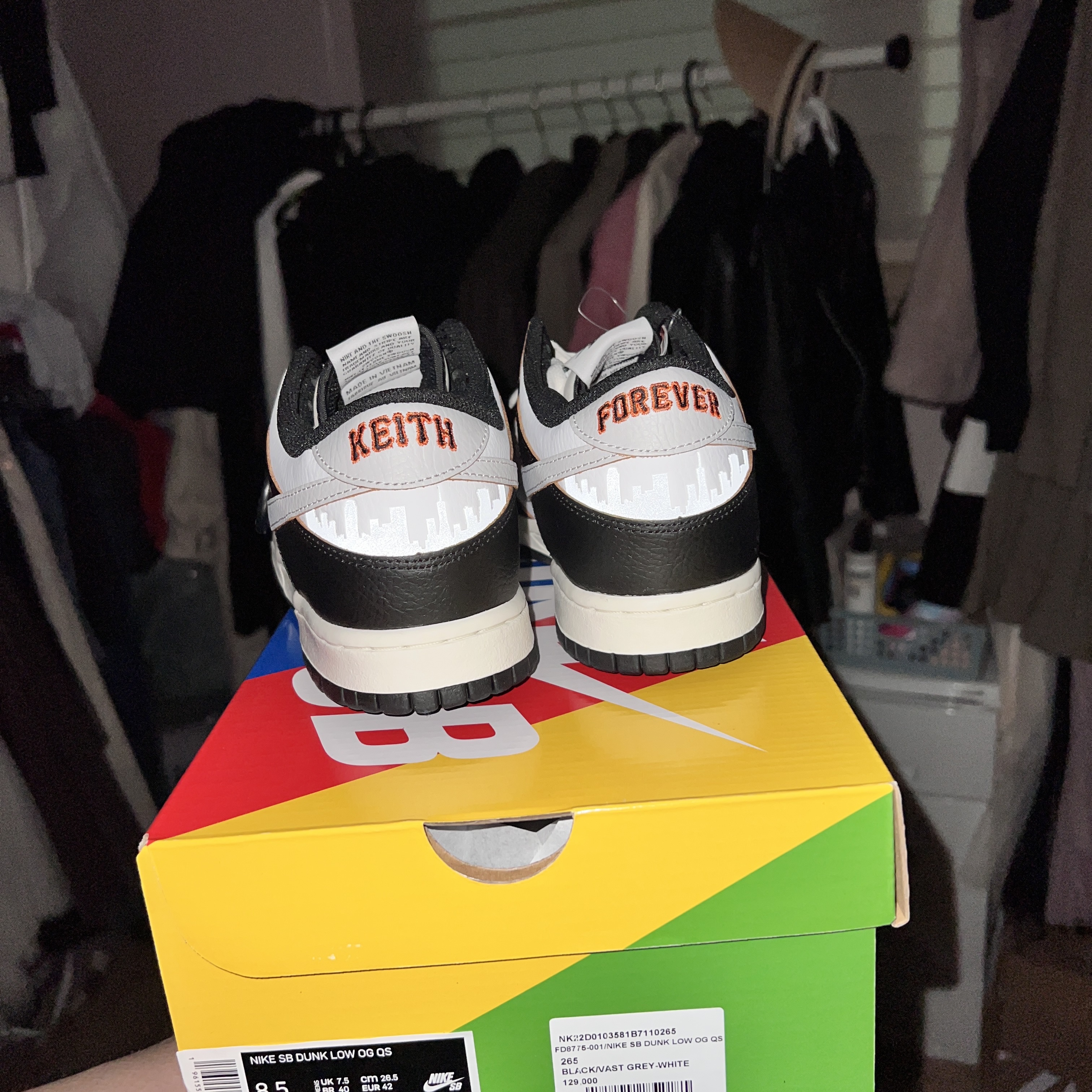 Nike x HUF SB Dunk Low San Francisco 착용 스타일