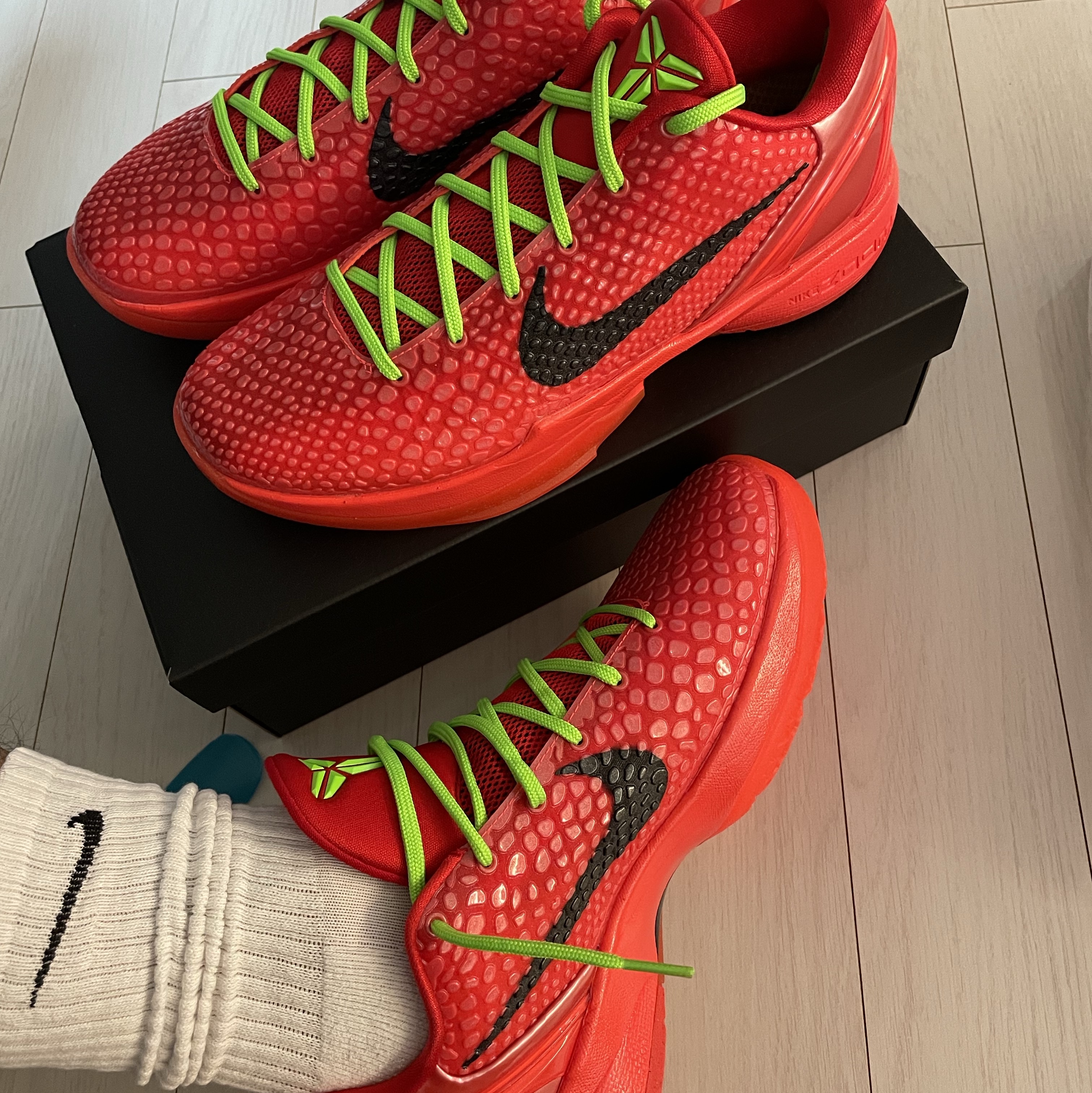 Nike Kobe 6 Protro Reverse 착용 스타일