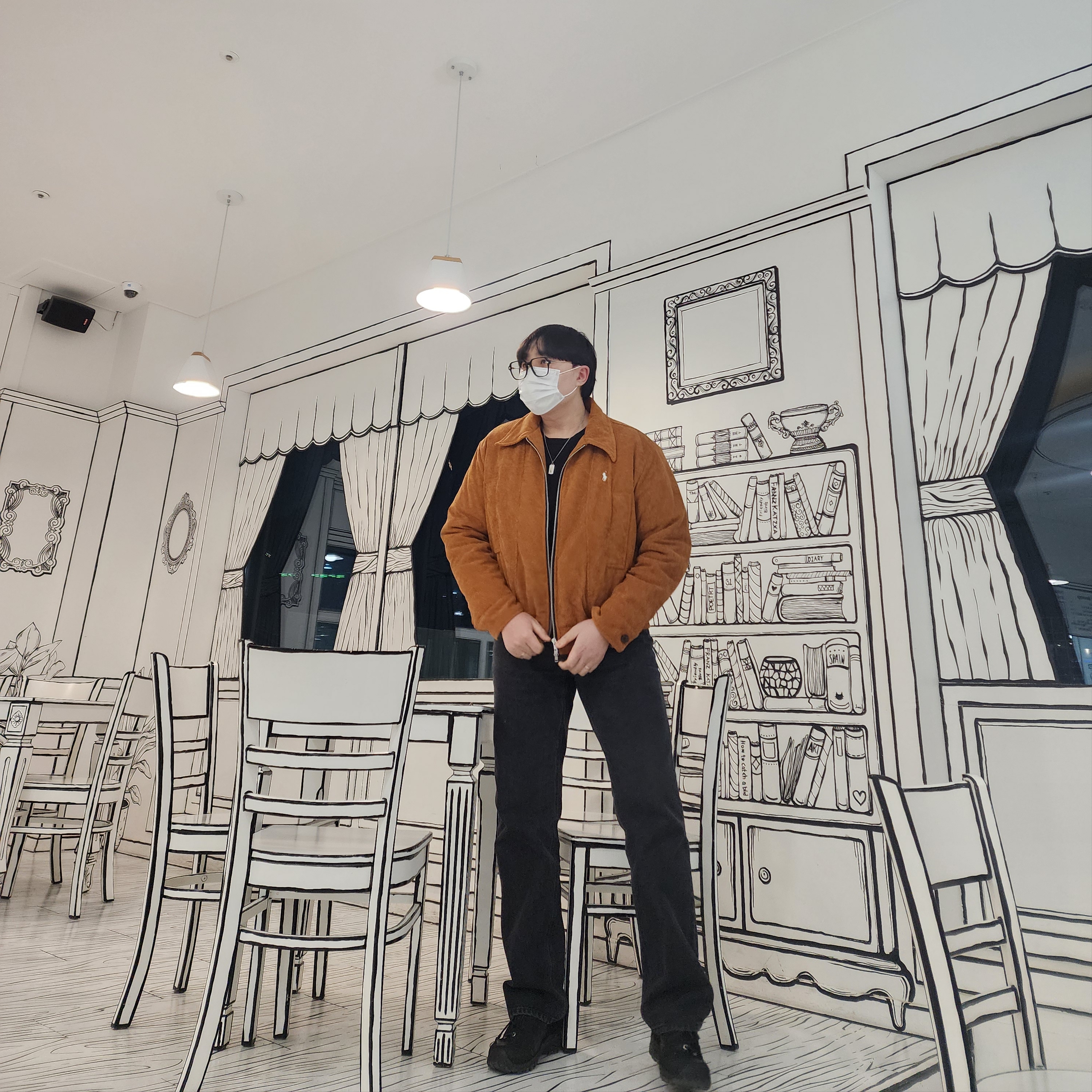 Carhartt WIP Clip Belt Chrome Black, Our Legacy Gabe Stealth Black Leather 착용 스타일 - 4