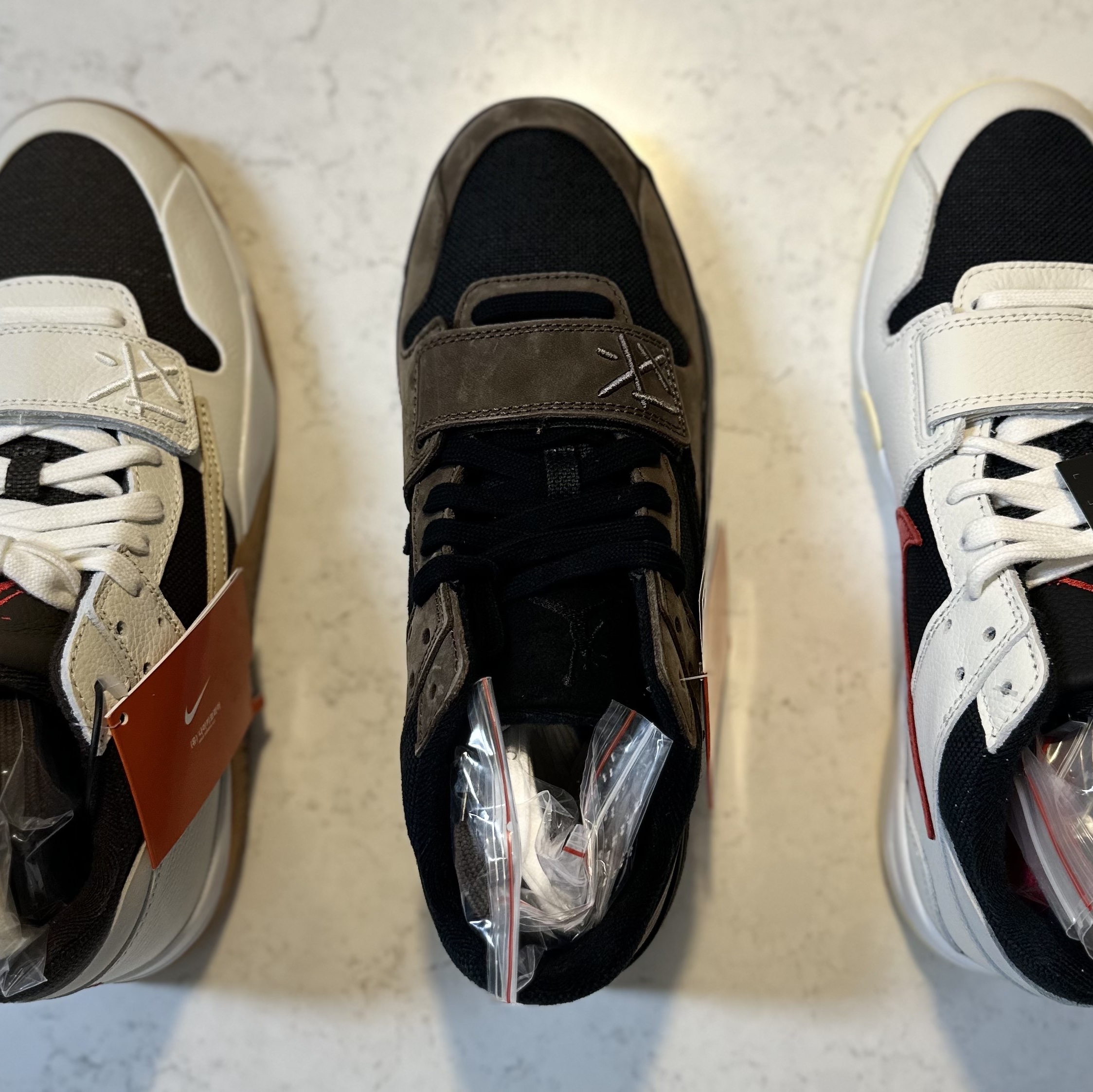 Jordan x Travis Scott Jumpman Jack TR University Red 착용 스타일 - 6