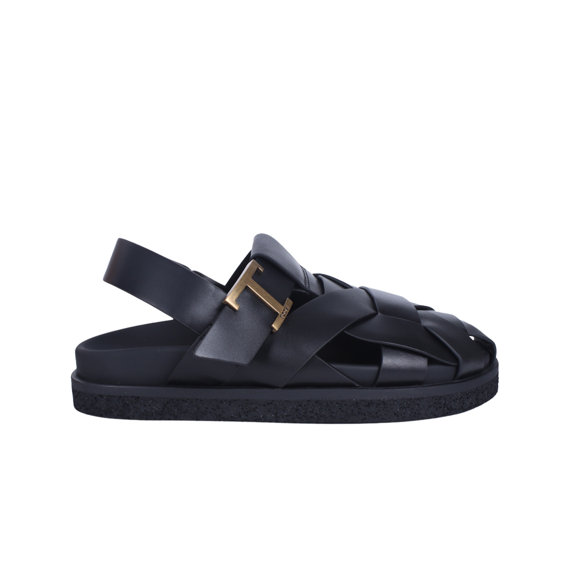 (W) 토즈 타임리스 샌들 블랙((W) Tod's Timeless Sandals Black)