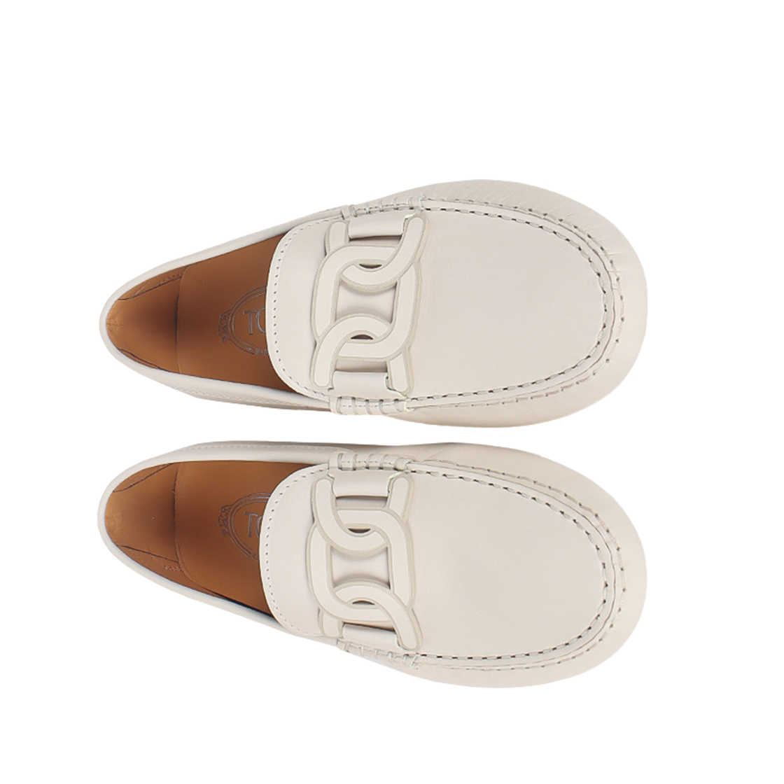(W) 토즈 케이트 고미노 레더 버블 베이지((W) Tod's Kate Gommino Leather Bubble Beige) - 2