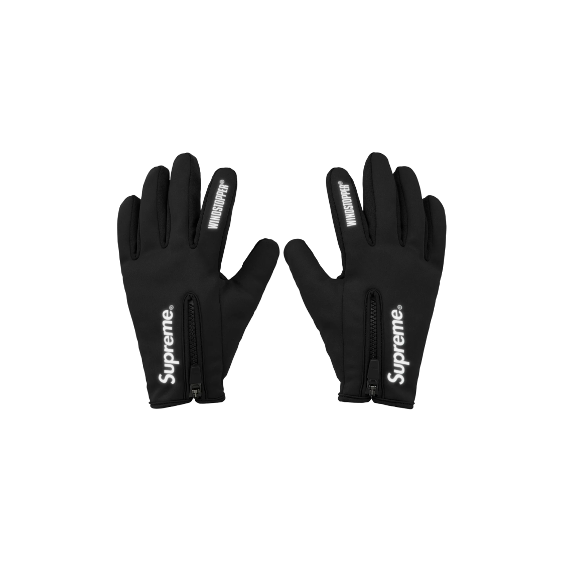 슈프림 윈드스토퍼 집 글러브 블랙 - 24FW | Supreme | KREAM