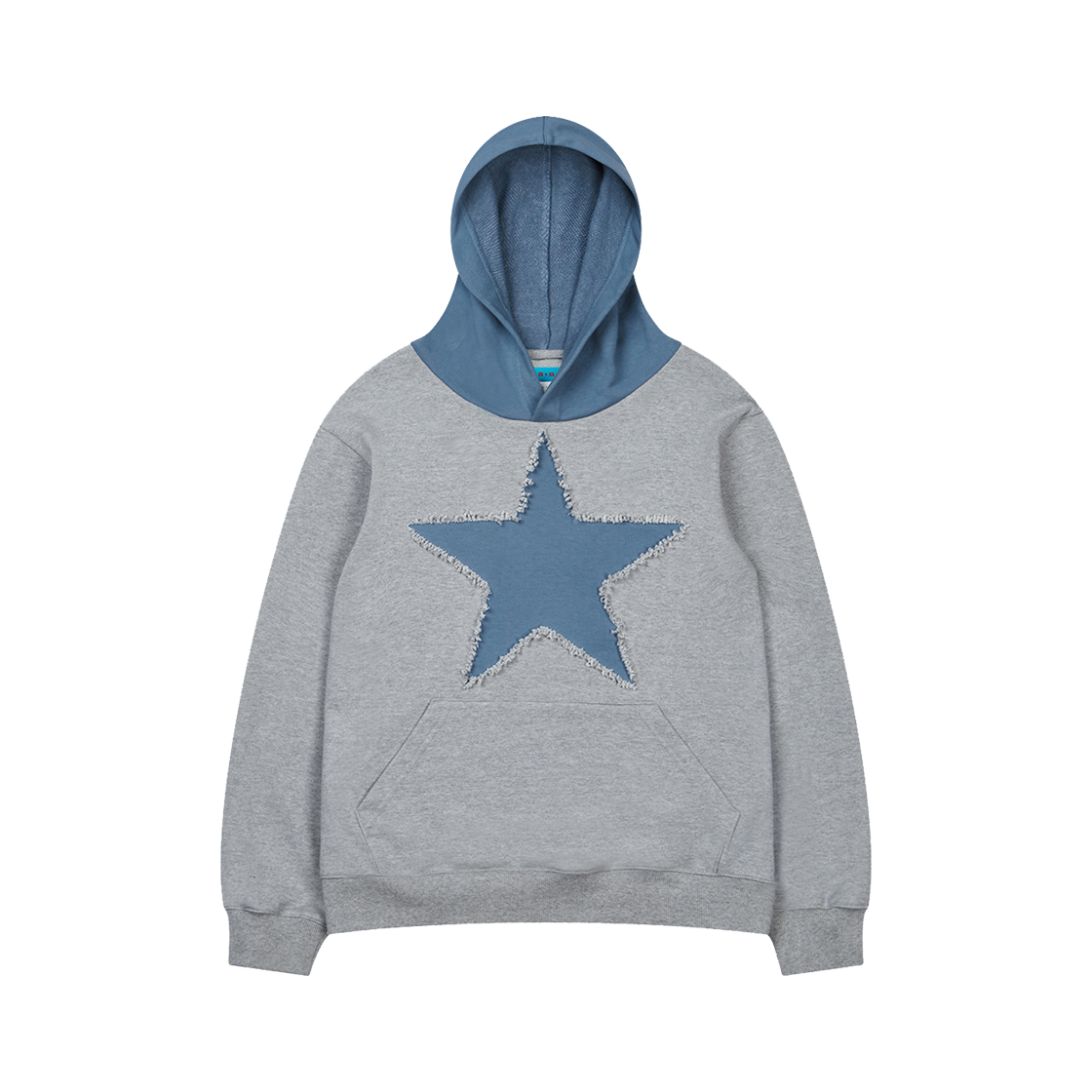 Mash_11 Mash Star Ringer Hoodie Grey