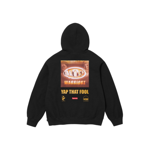 슈프림 와일드 자수 후드 스웨트셔츠 블랙 - 24FW | Supreme | KREAM
