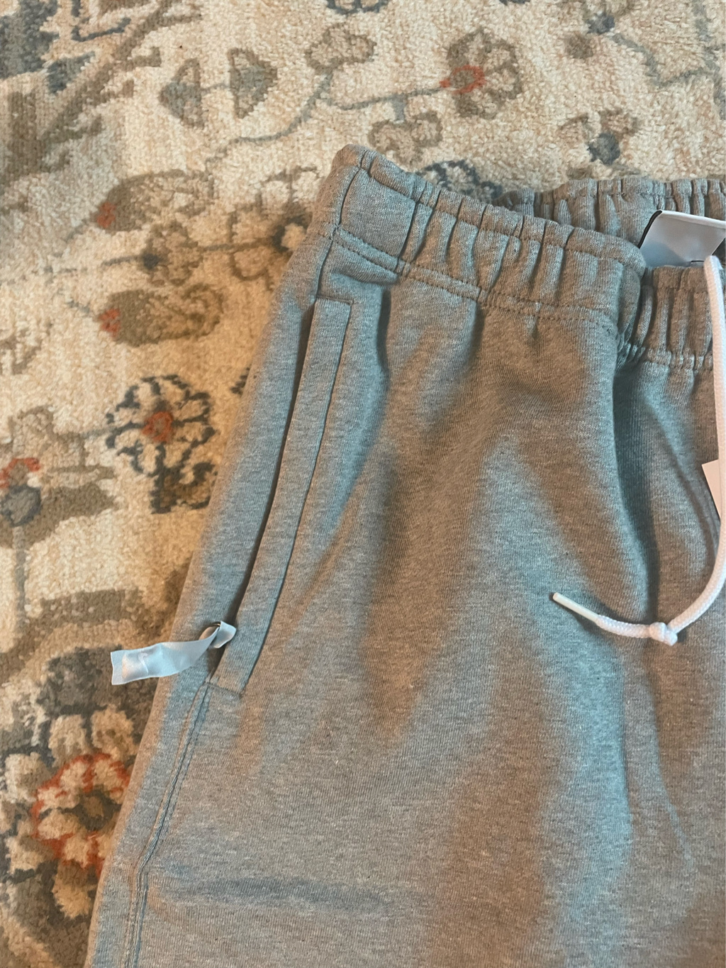 Nike Solo Swoosh Fleece Pants Dark Grey - Asia 착용 스타일 - 3