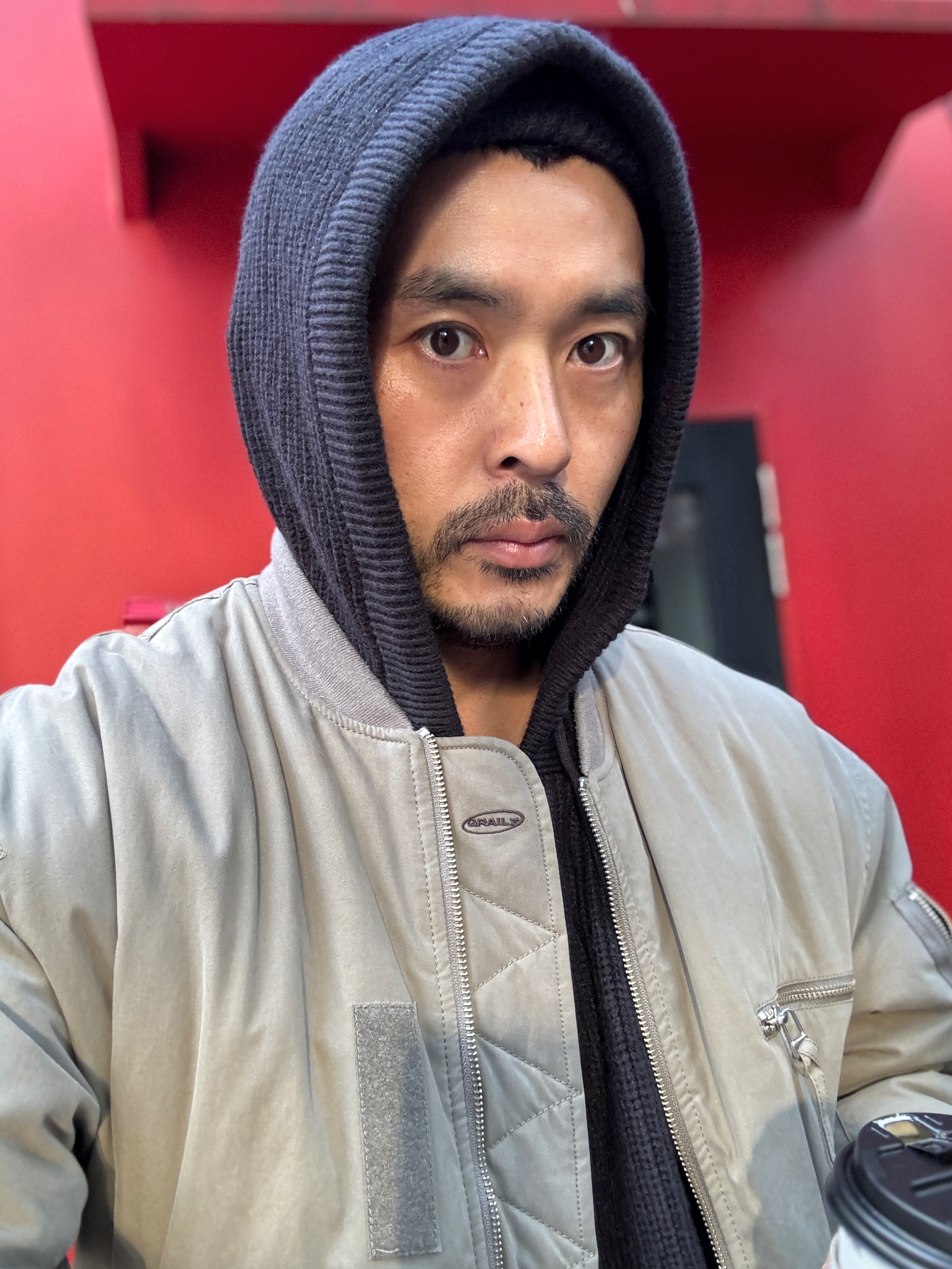 Undermycar Alghul Vintage Tactic Cargo Pants After Dark - 23SS 착용 스타일 - 4