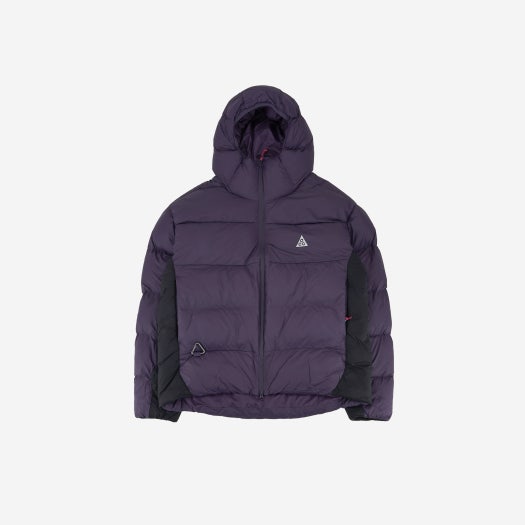 Nike ACG Therma-Fit ADV Lunar Lake Loose Hooded Jacket Dark Raisin Black - Asia