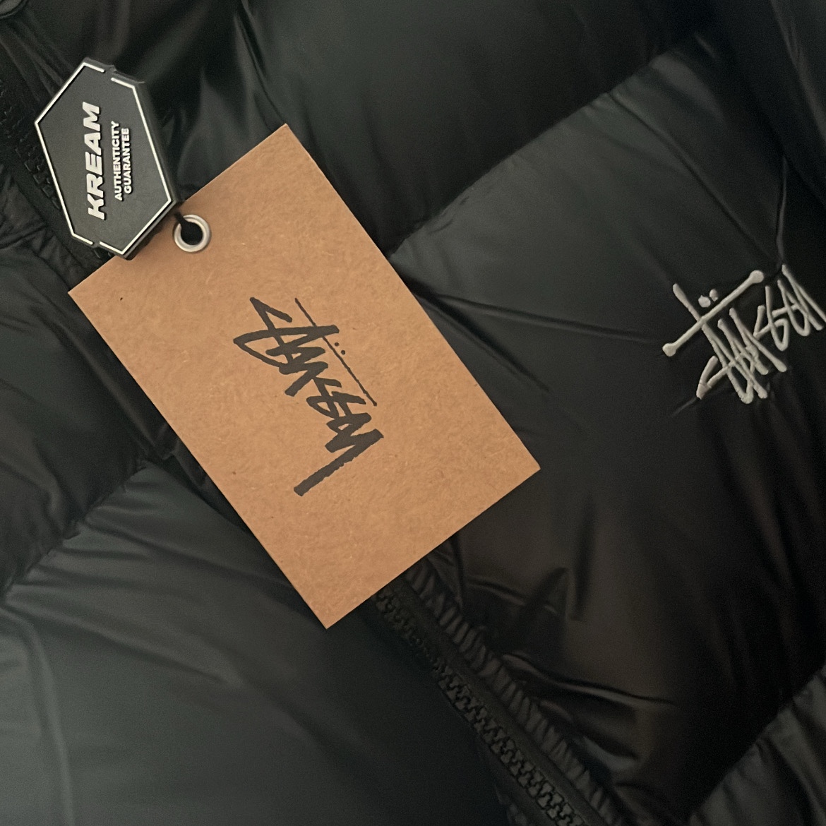 Stussy Down Parka Micro Ripstop Phantom Black 착용 스타일