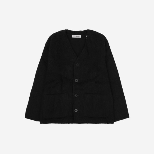 Our Legacy Cardigan Mohair Black