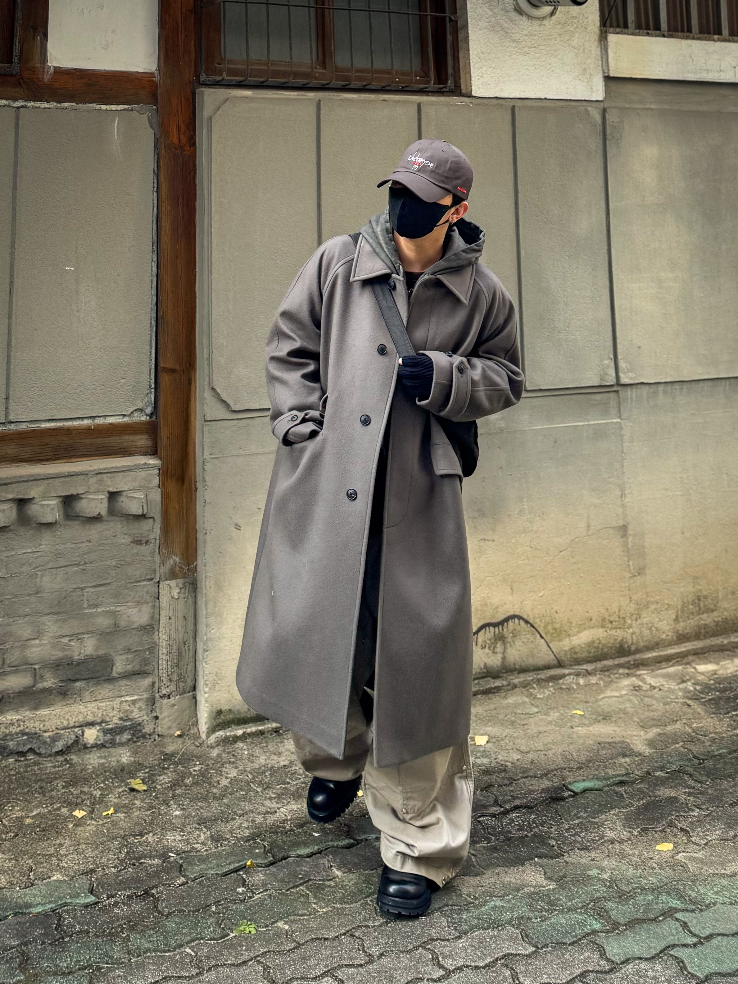 Undermycar POC-173 POC Basic Ball Cap Brown / 173, Stussy Surfman Keychain Silver 착용 스타일 - 2