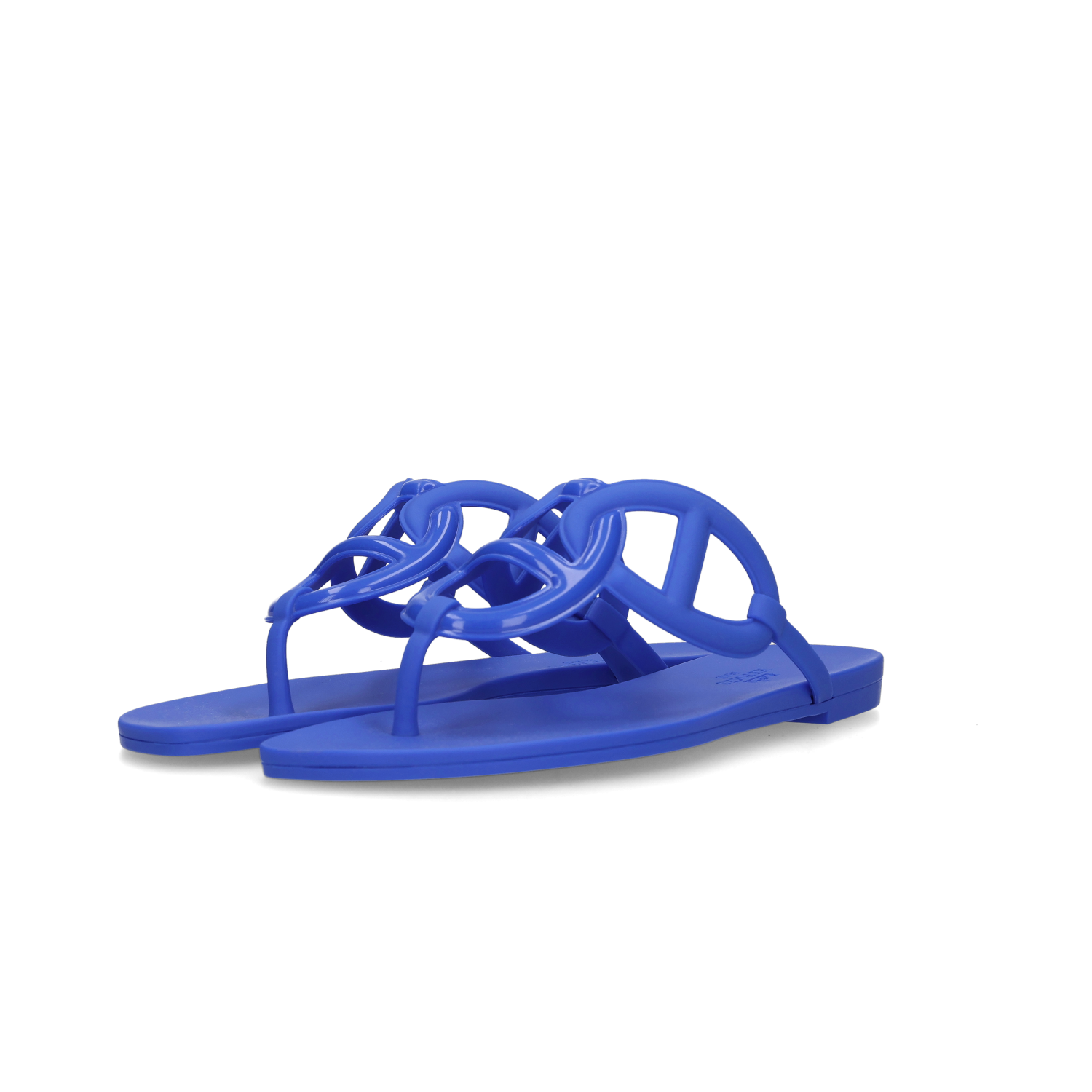 (W) Hermes Egerie Sandal Bleu Outremer