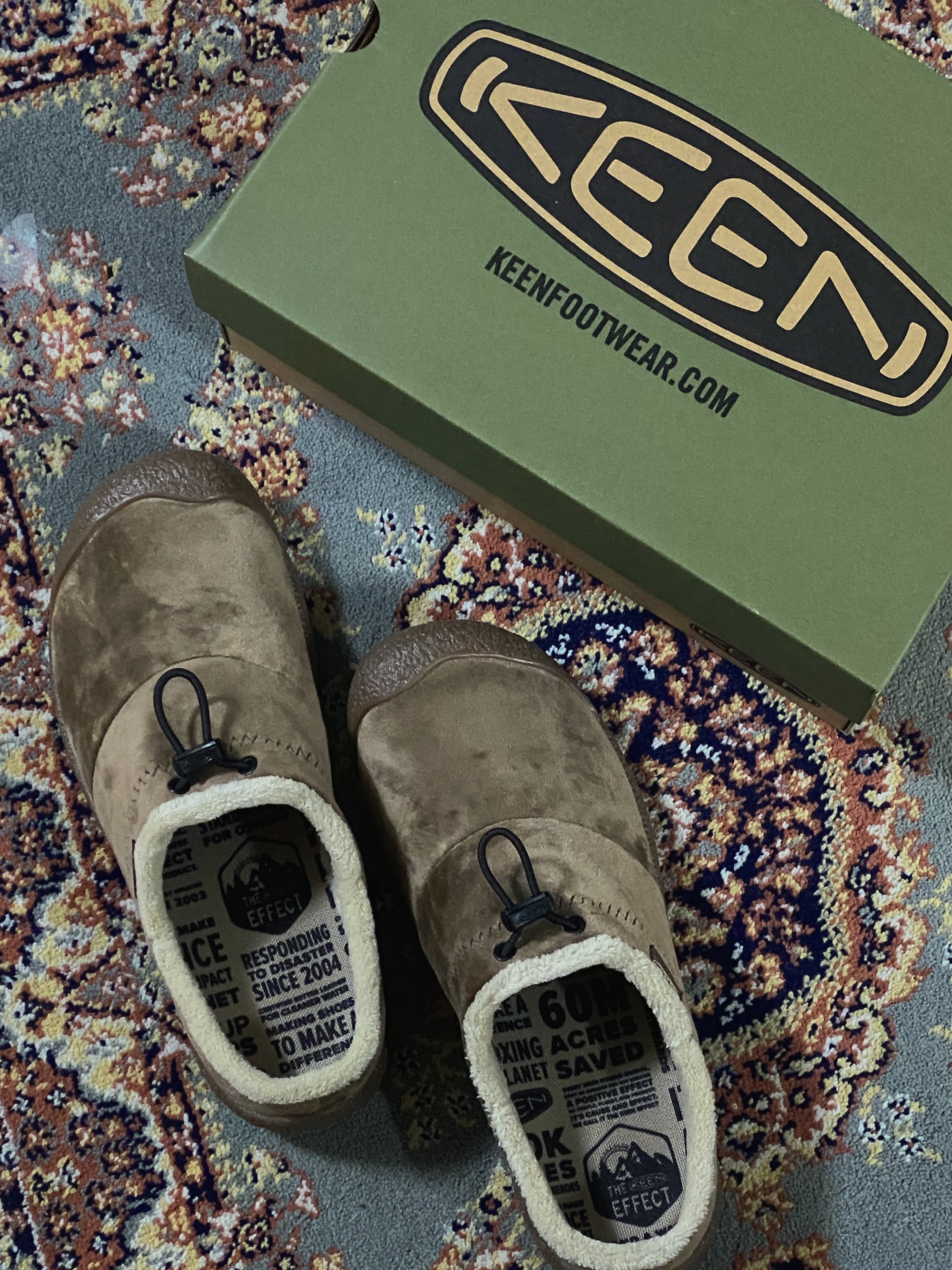 (W) Keen Howser III Slide Safari 착용 스타일 - 1