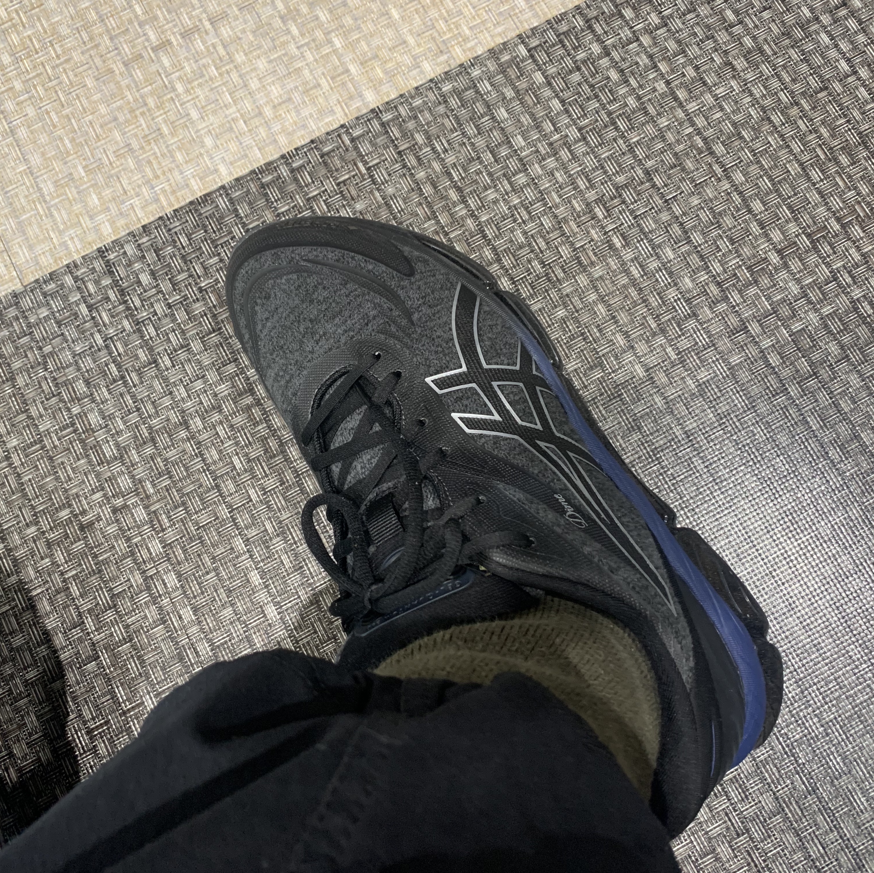 Asics x Dime Gel-Quantum 360 VIII GTX Black Pure Silver 착용 스타일 - 1