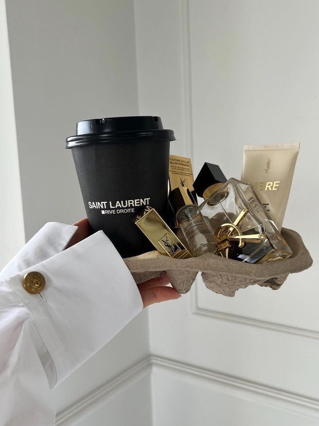 Yves Saint Laurent Libre Eau De Parfum 50ml, Yves Saint Laurent Rouge Pur Couture The Slim Matte Lipstick 1966 Rounge Libre 착용 스타일 - 1