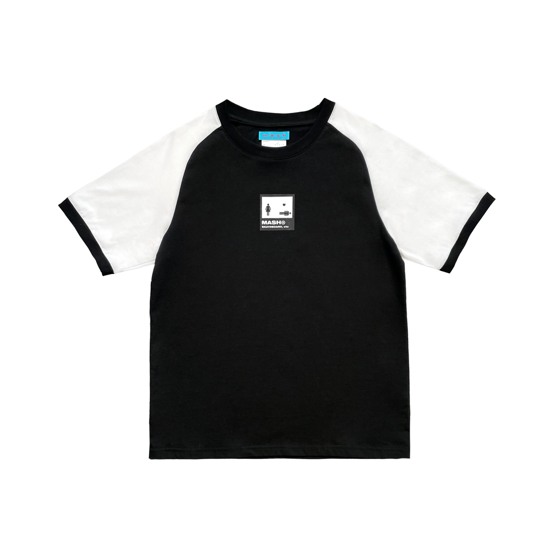 Mash_7 Mash Poser T Shirt Black