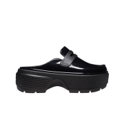 Crocs Stomp High Shine Loafer Black