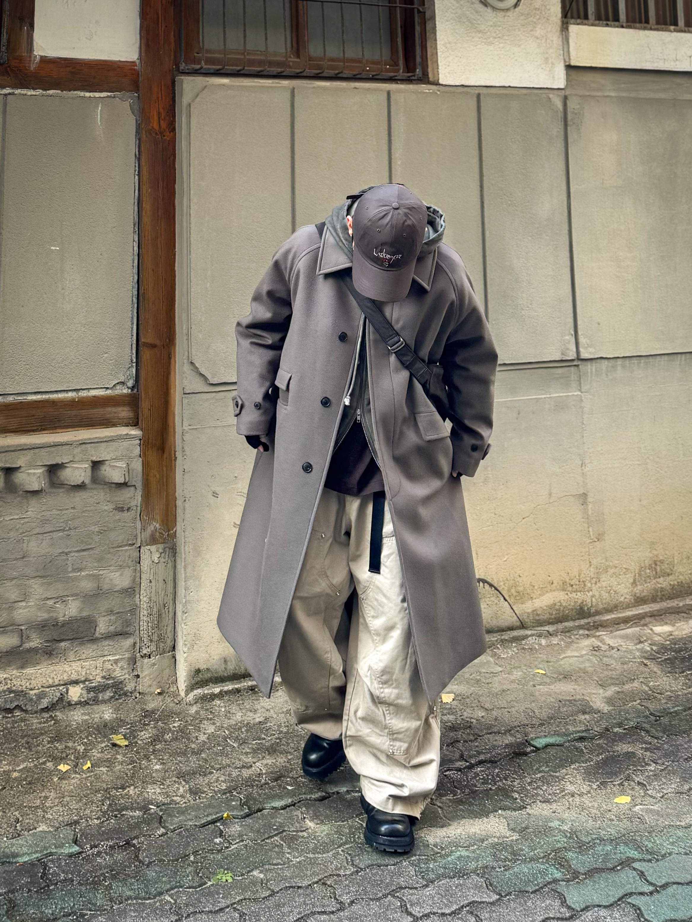 Undermycar POC-173 POC Basic Ball Cap Brown / 173, Stussy Surfman Keychain Silver 착용 스타일 - 7