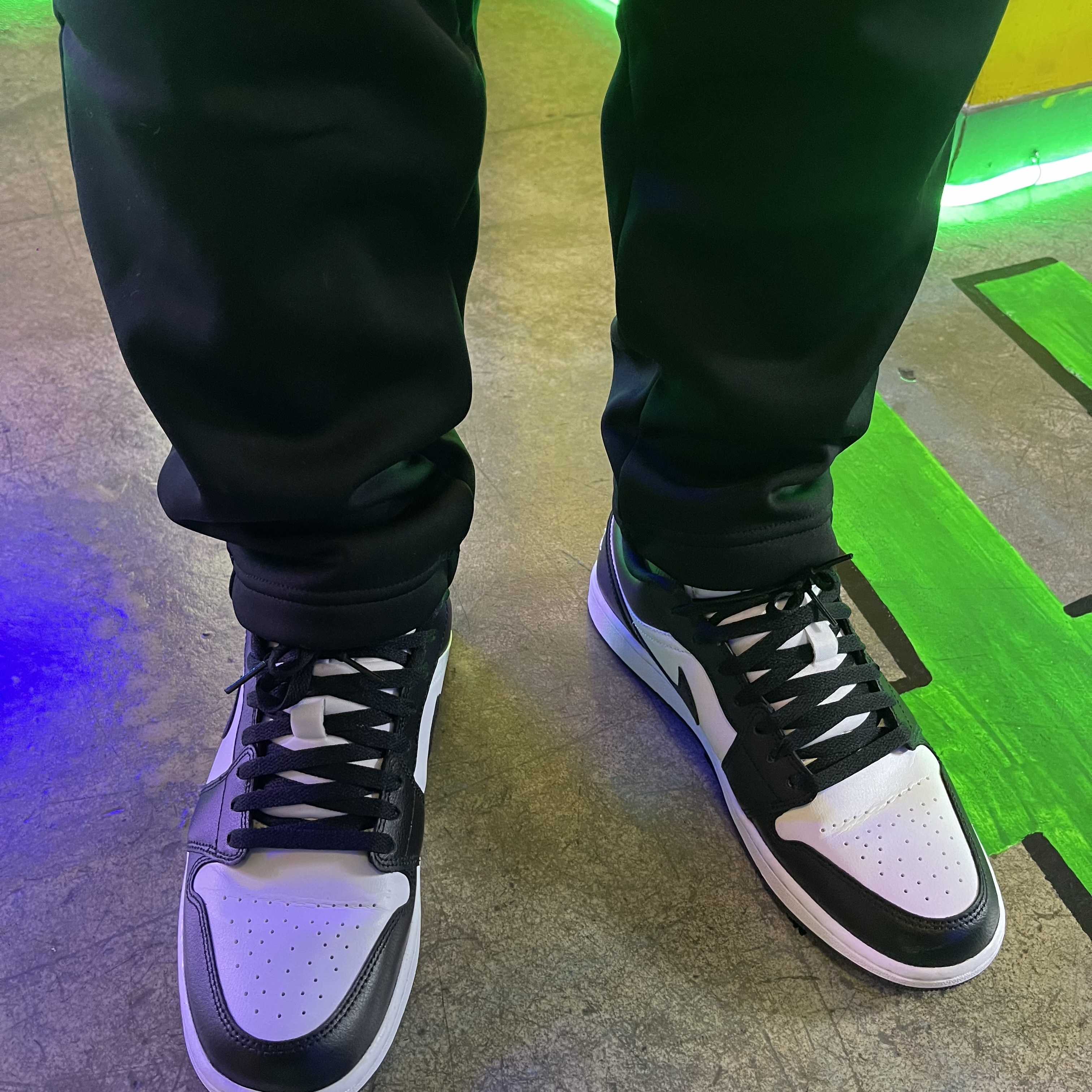 (W) Jordan 1 Low Black and White 착용 스타일 - 2
